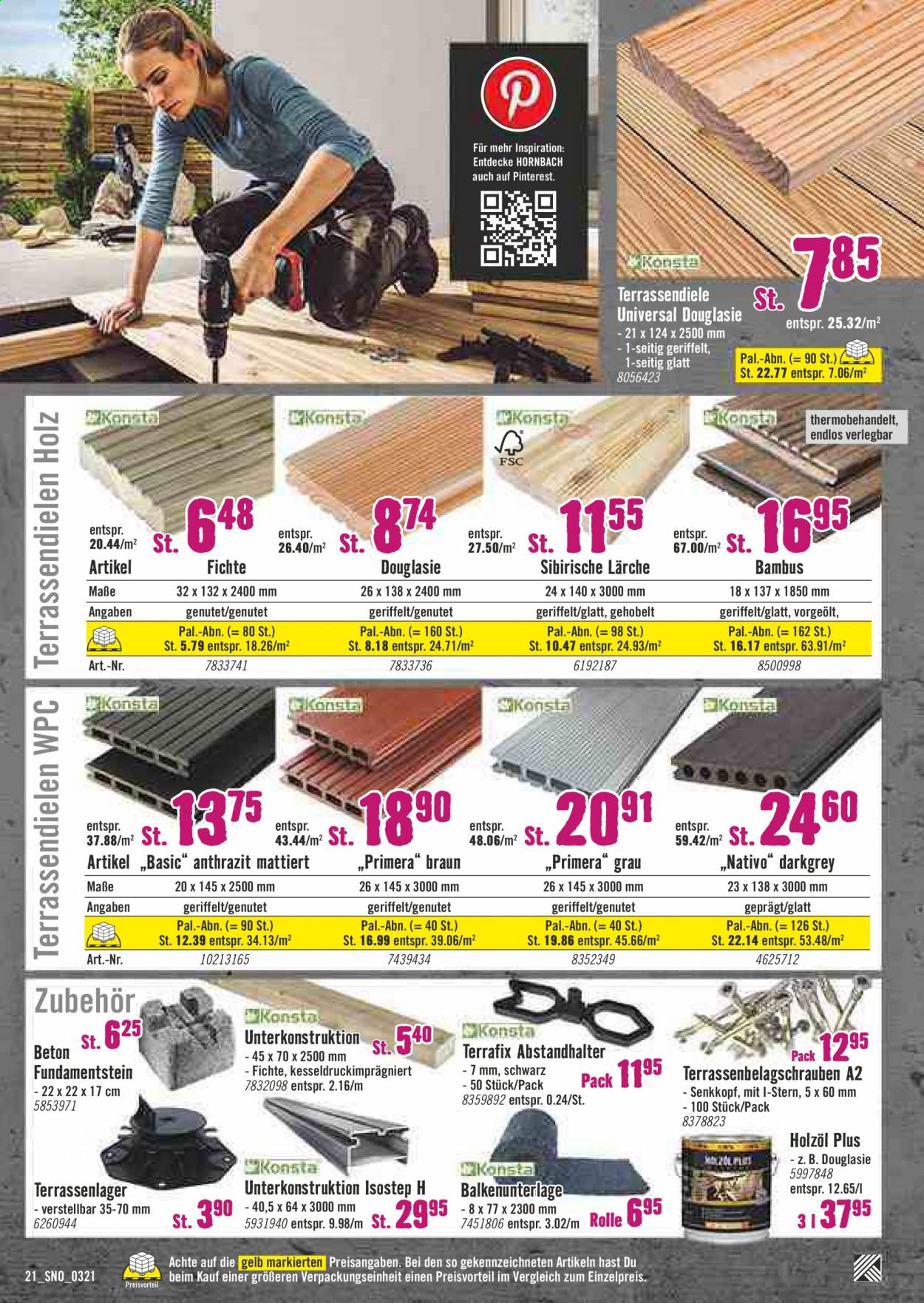 Hornbach Prospekte  - 28.02.2021 - 29.03.2021. Seite 21