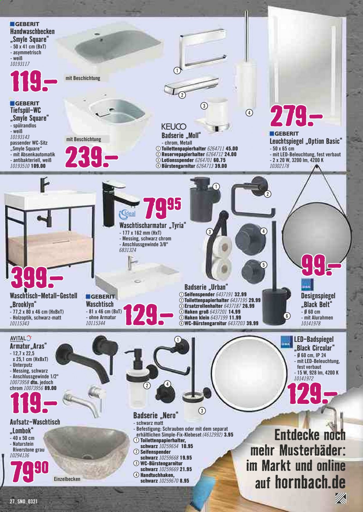 Hornbach Prospekte  - 28.02.2021 - 29.03.2021. Seite 27