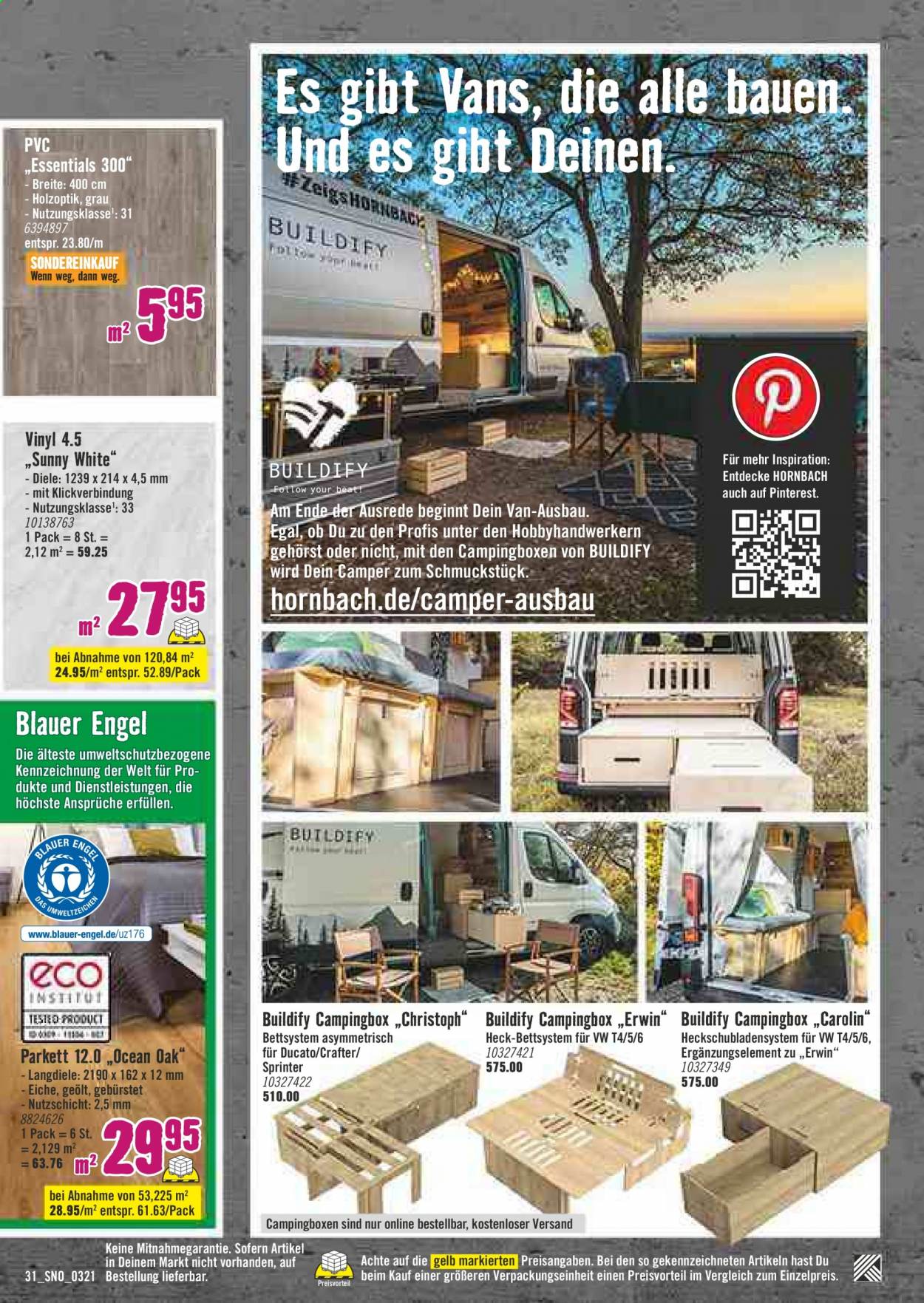Hornbach Prospekte  - 28.02.2021 - 29.03.2021. Seite 31
