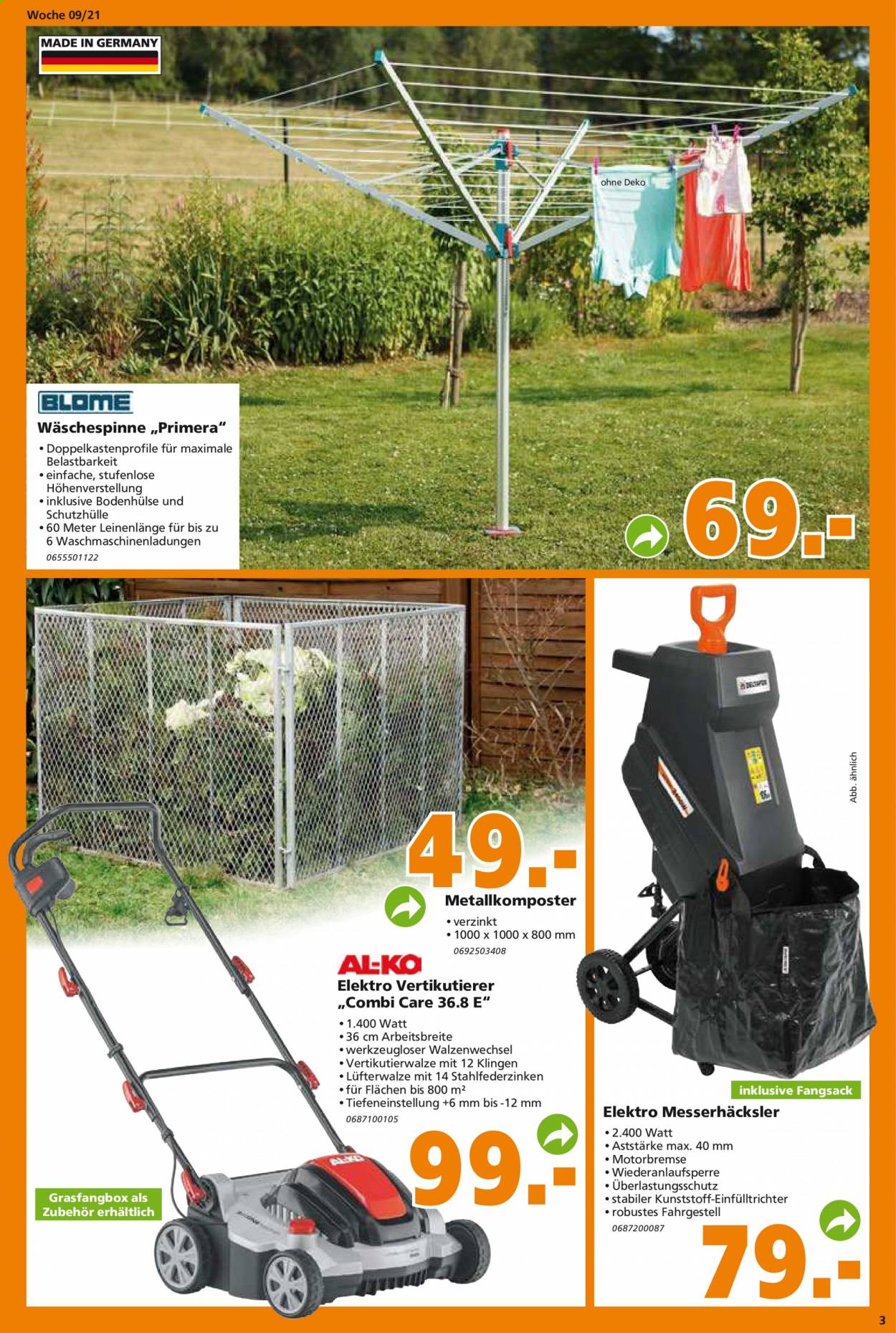 Globus Baumarkt Prospekte  - 1.03.2021 - 6.03.2021. Seite 3