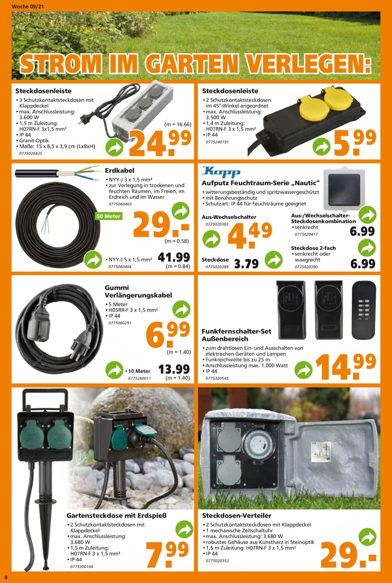 Globus Baumarkt Prospekte  - 1.03.2021 - 6.03.2021. Seite 4