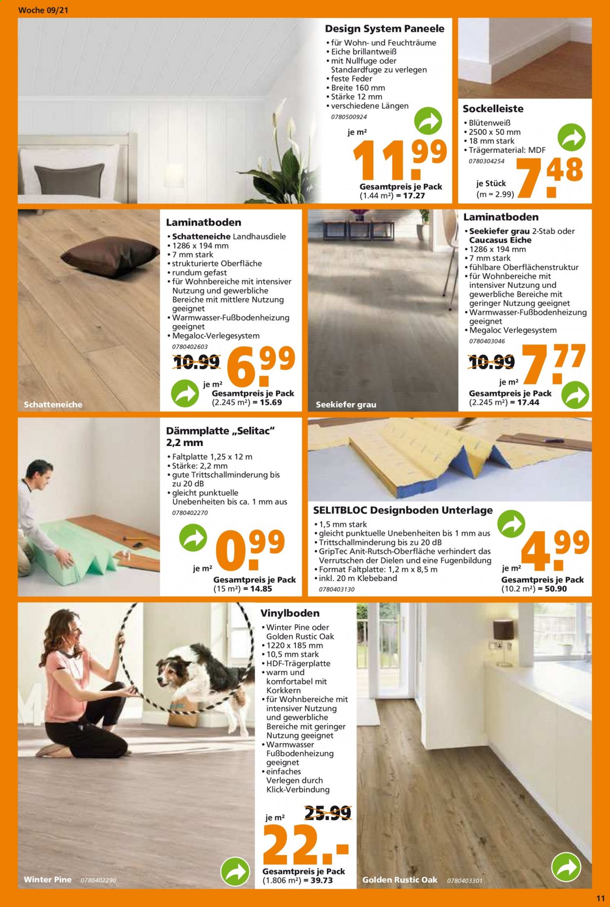 Globus Baumarkt Prospekte  - 1.03.2021 - 6.03.2021. Seite 11