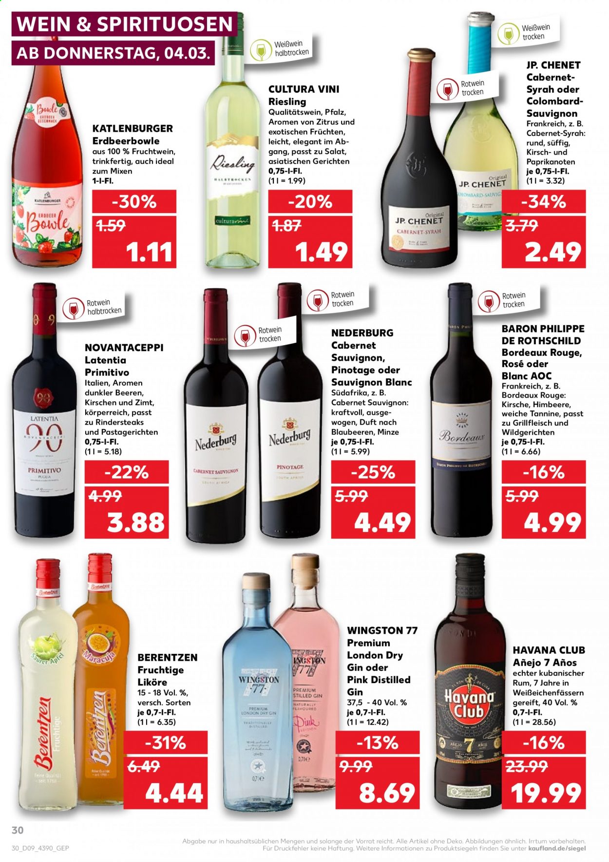 Kaufland Prospekte  - 4.03.2021 - 10.03.2021. Seite 30