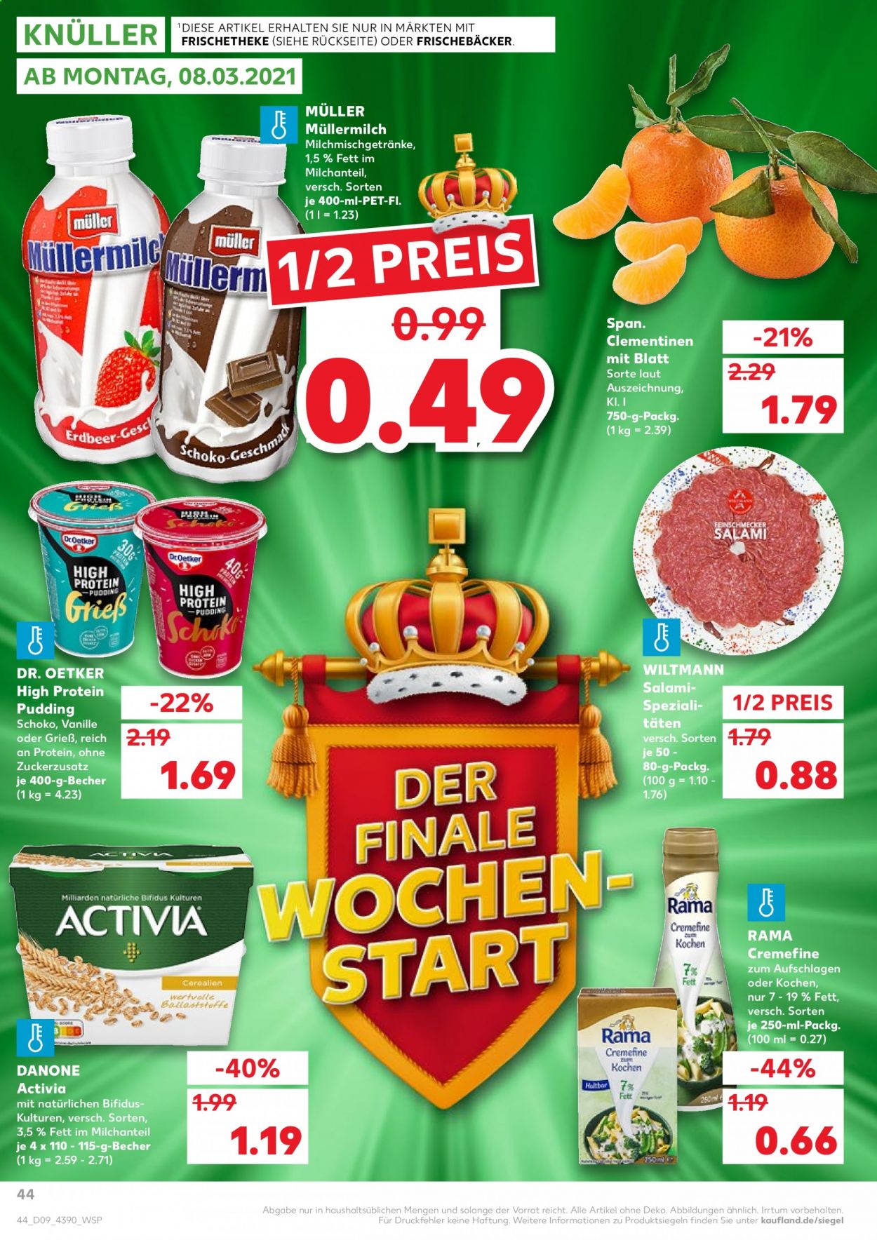 Kaufland Prospekte  - 4.03.2021 - 10.03.2021. Seite 44