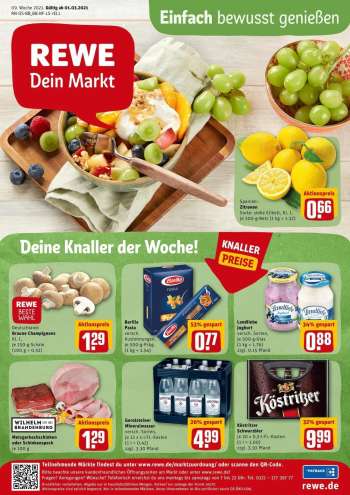 Prospekte REWE - 1.3.2021 - 6.3.2021.