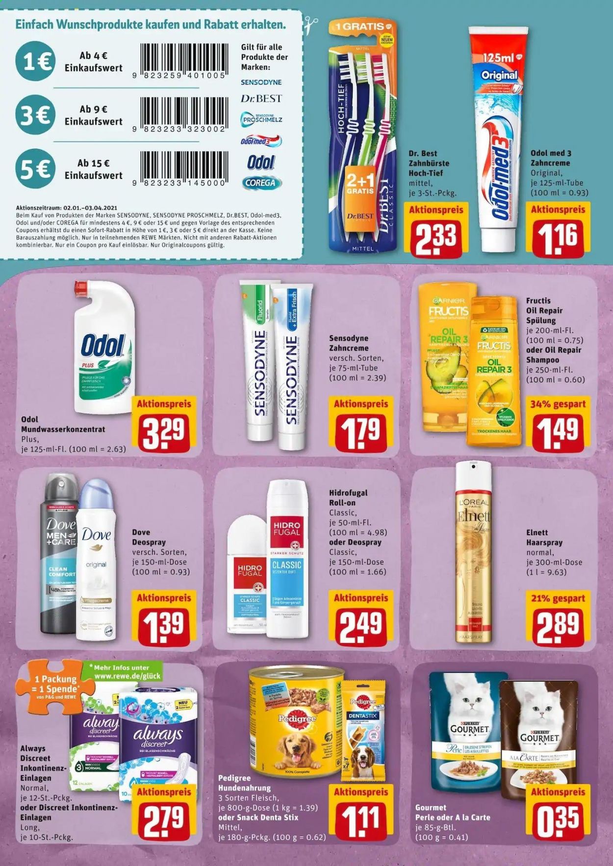 REWE Prospekte  - 1.03.2021 - 6.03.2021. Seite 16