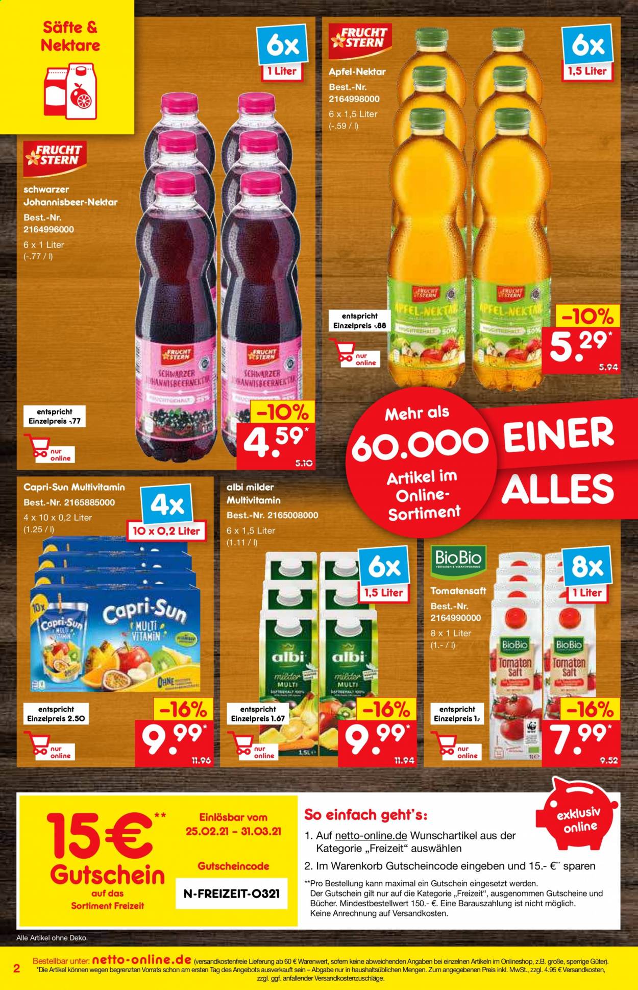 Netto Marken-Discount Prospekte  - 1.03.2021 - 31.03.2021. Seite 2