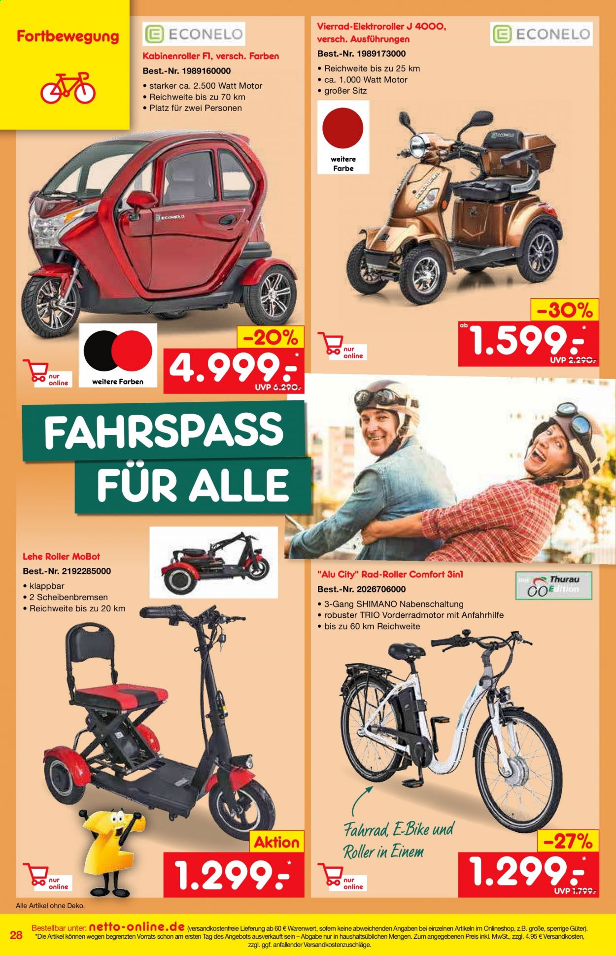 Netto Marken-Discount Prospekte  - 1.03.2021 - 31.03.2021. Seite 28