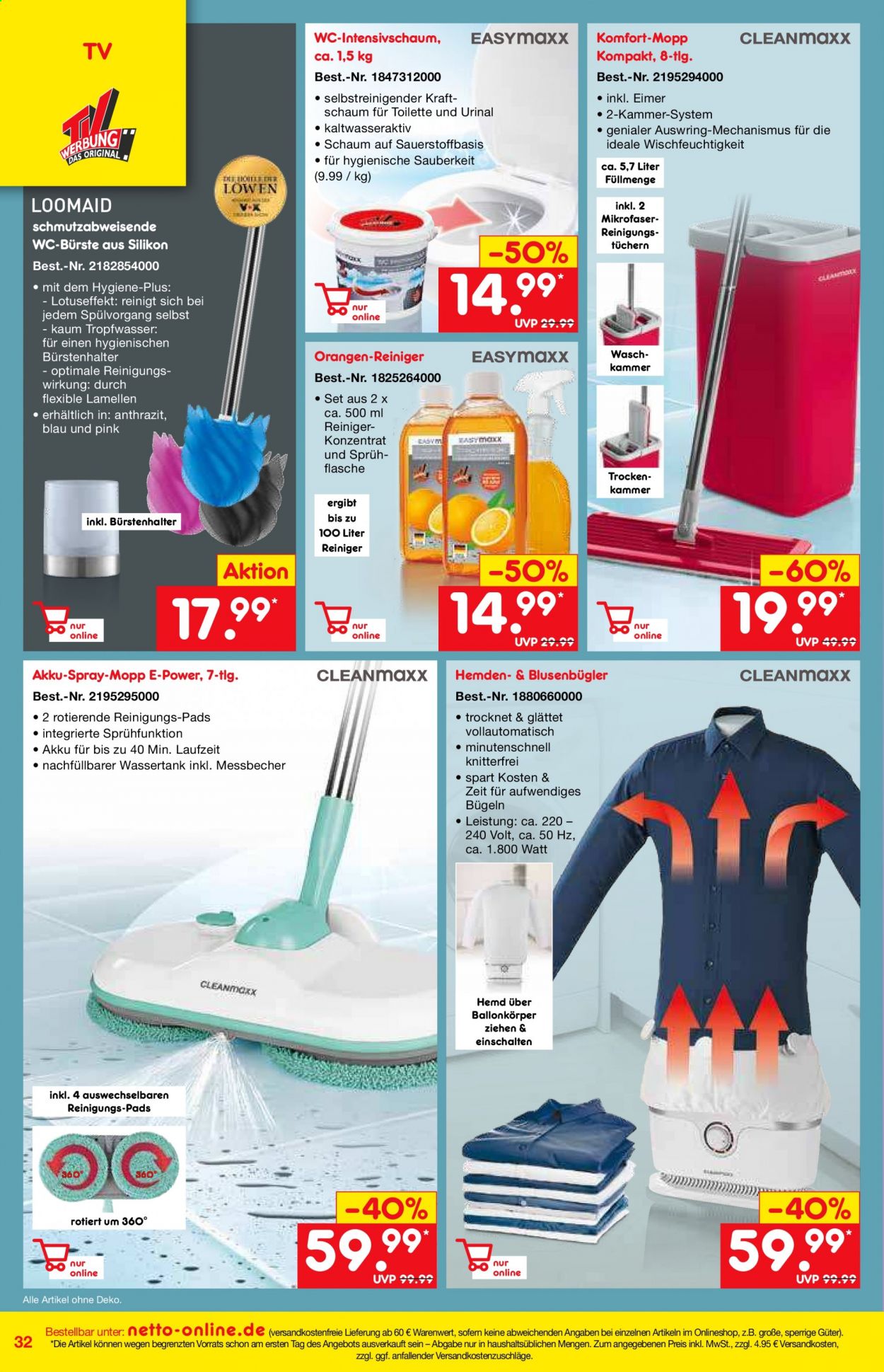 Netto Marken-Discount Prospekte  - 1.03.2021 - 31.03.2021. Seite 32