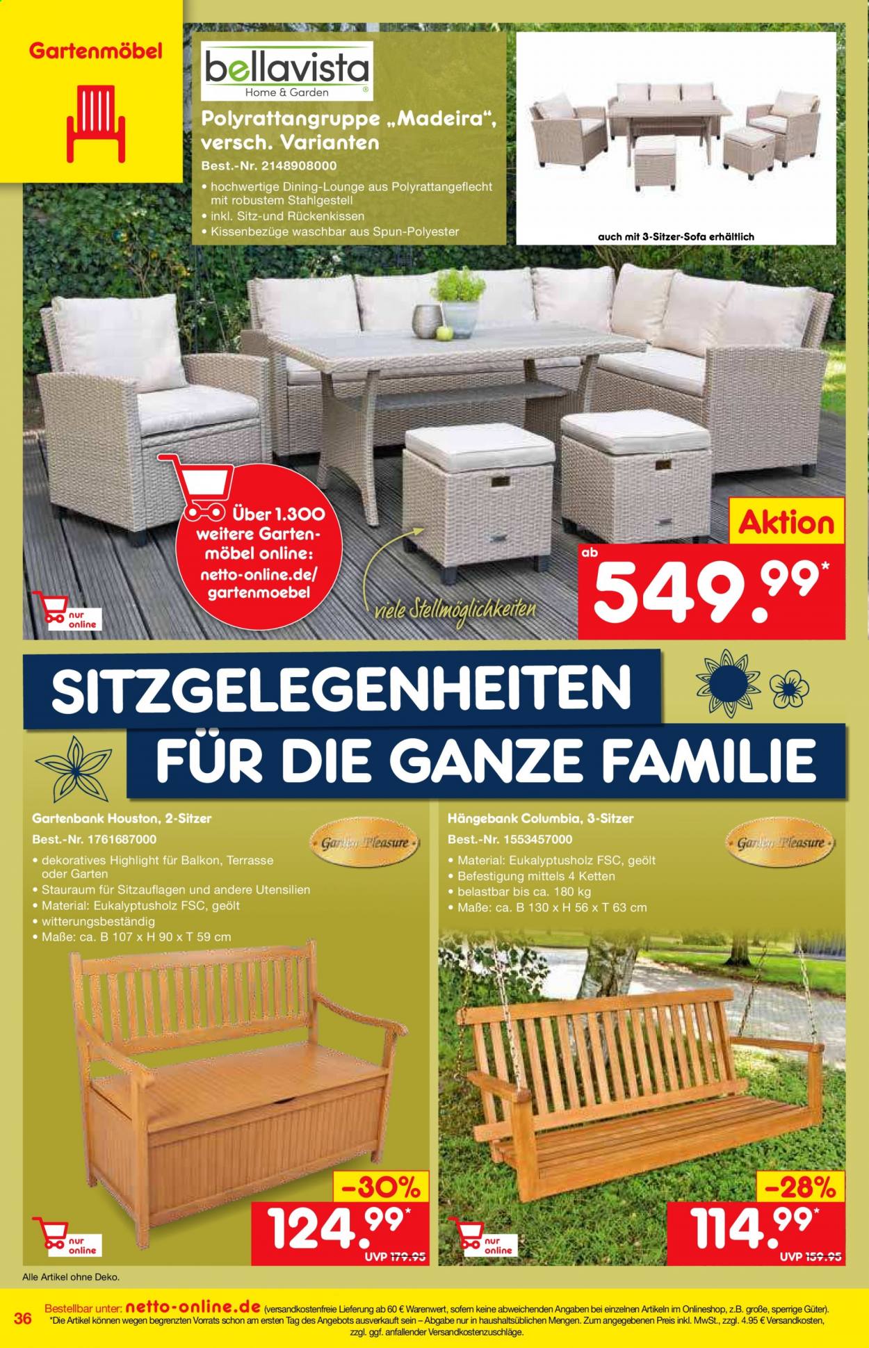 Netto Marken-Discount Prospekte  - 1.03.2021 - 31.03.2021. Seite 36