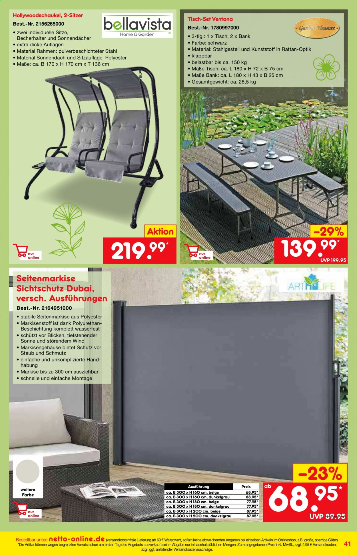 Netto Marken-Discount Prospekte  - 1.03.2021 - 31.03.2021. Seite 41