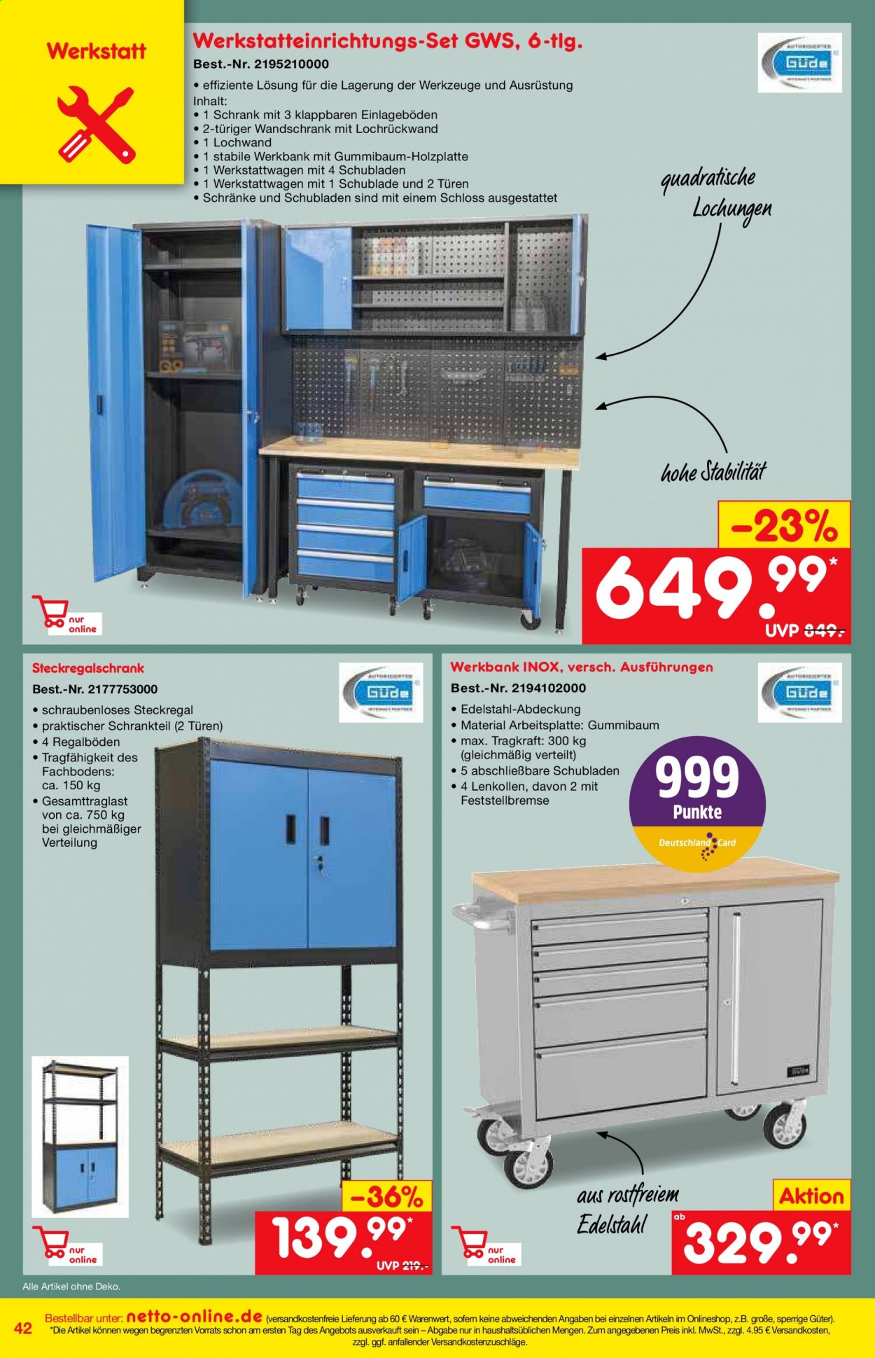 Netto Marken-Discount Prospekte  - 1.03.2021 - 31.03.2021. Seite 42