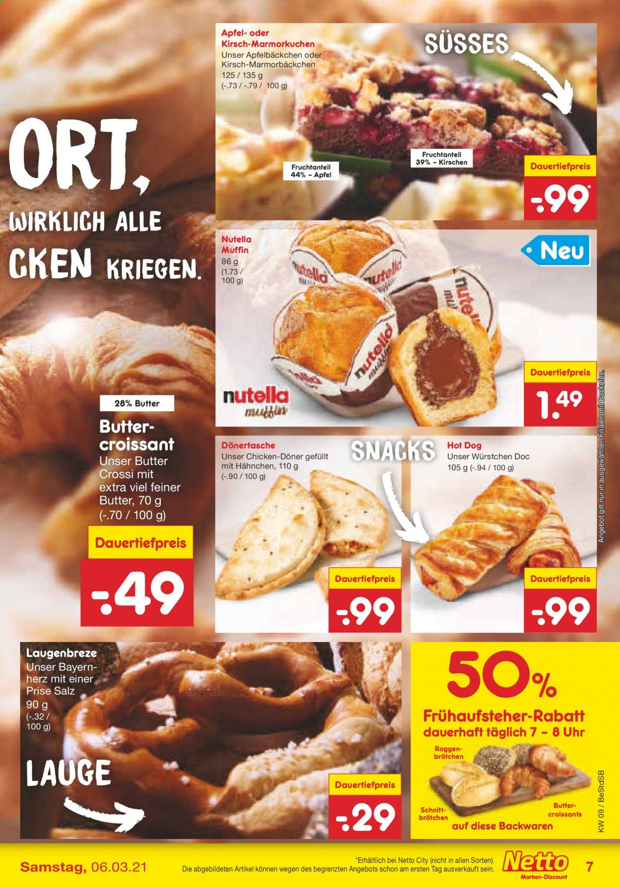 Netto Marken-Discount Prospekte  - 1.03.2021 - 6.03.2021. Seite 7