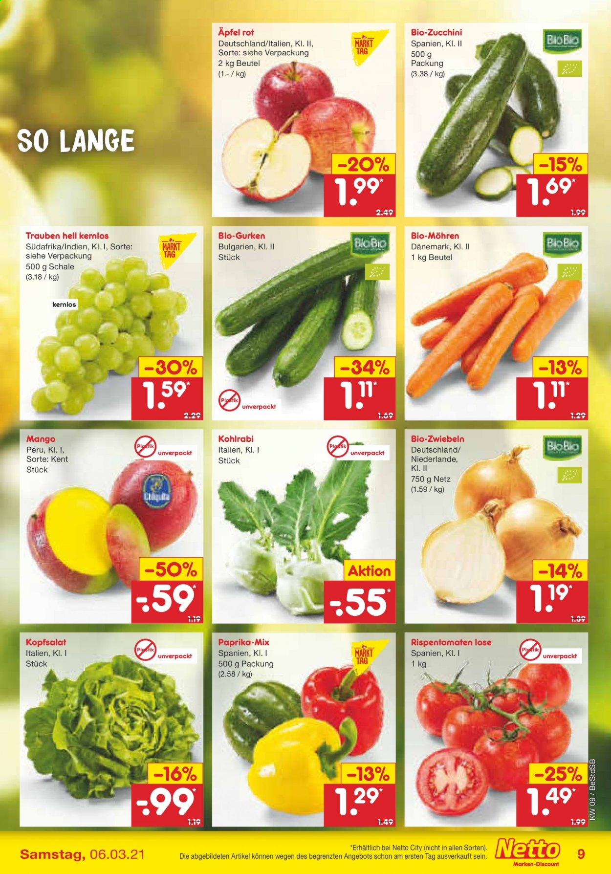 Netto Marken-Discount Prospekte  - 1.03.2021 - 6.03.2021. Seite 9