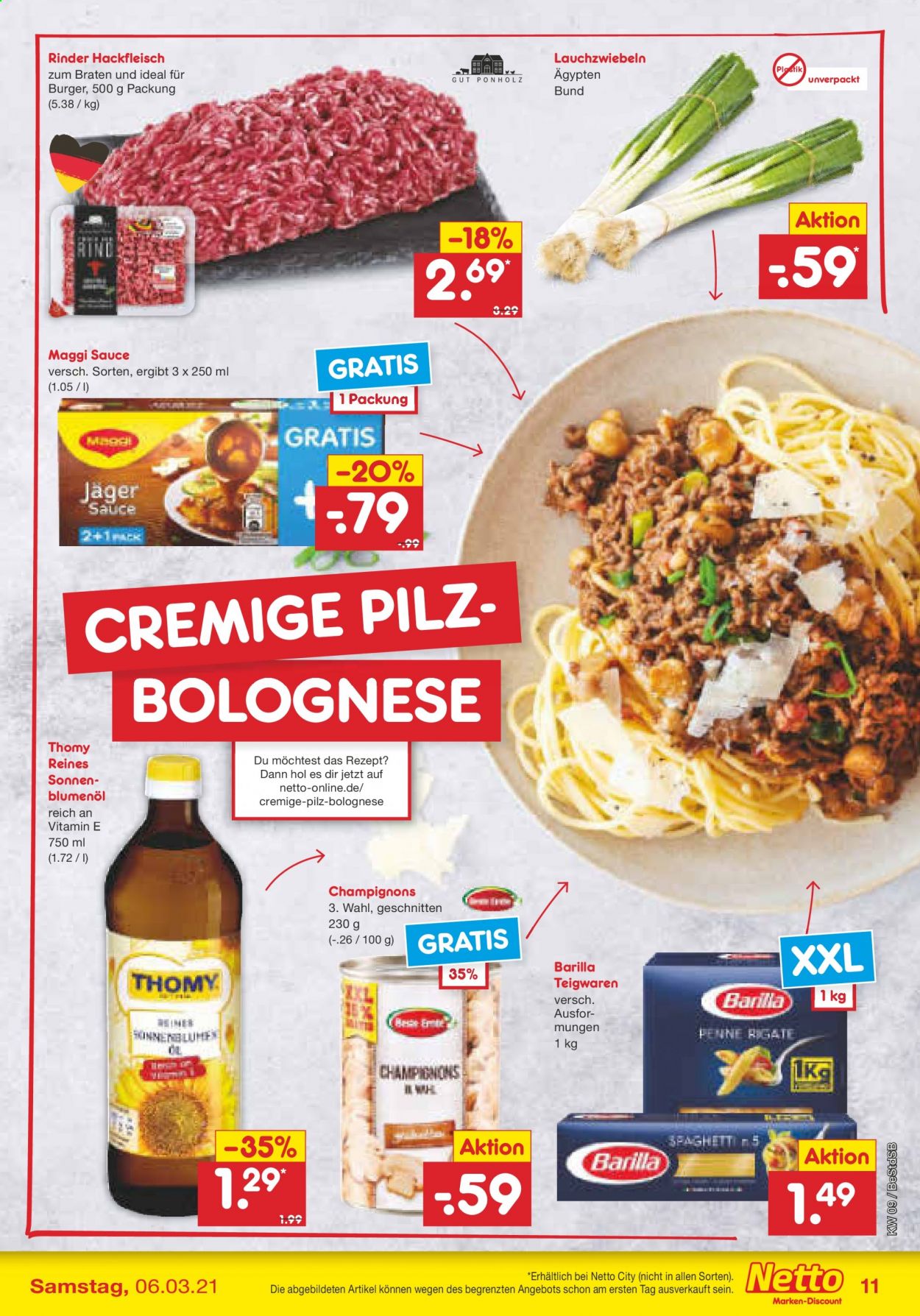 Netto Marken-Discount Prospekte  - 1.03.2021 - 6.03.2021. Seite 11