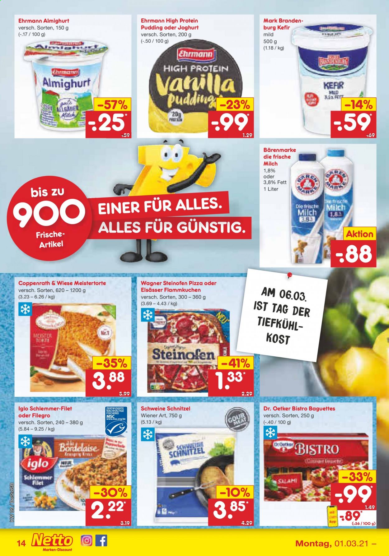 Netto Marken-Discount Prospekte  - 1.03.2021 - 6.03.2021. Seite 14