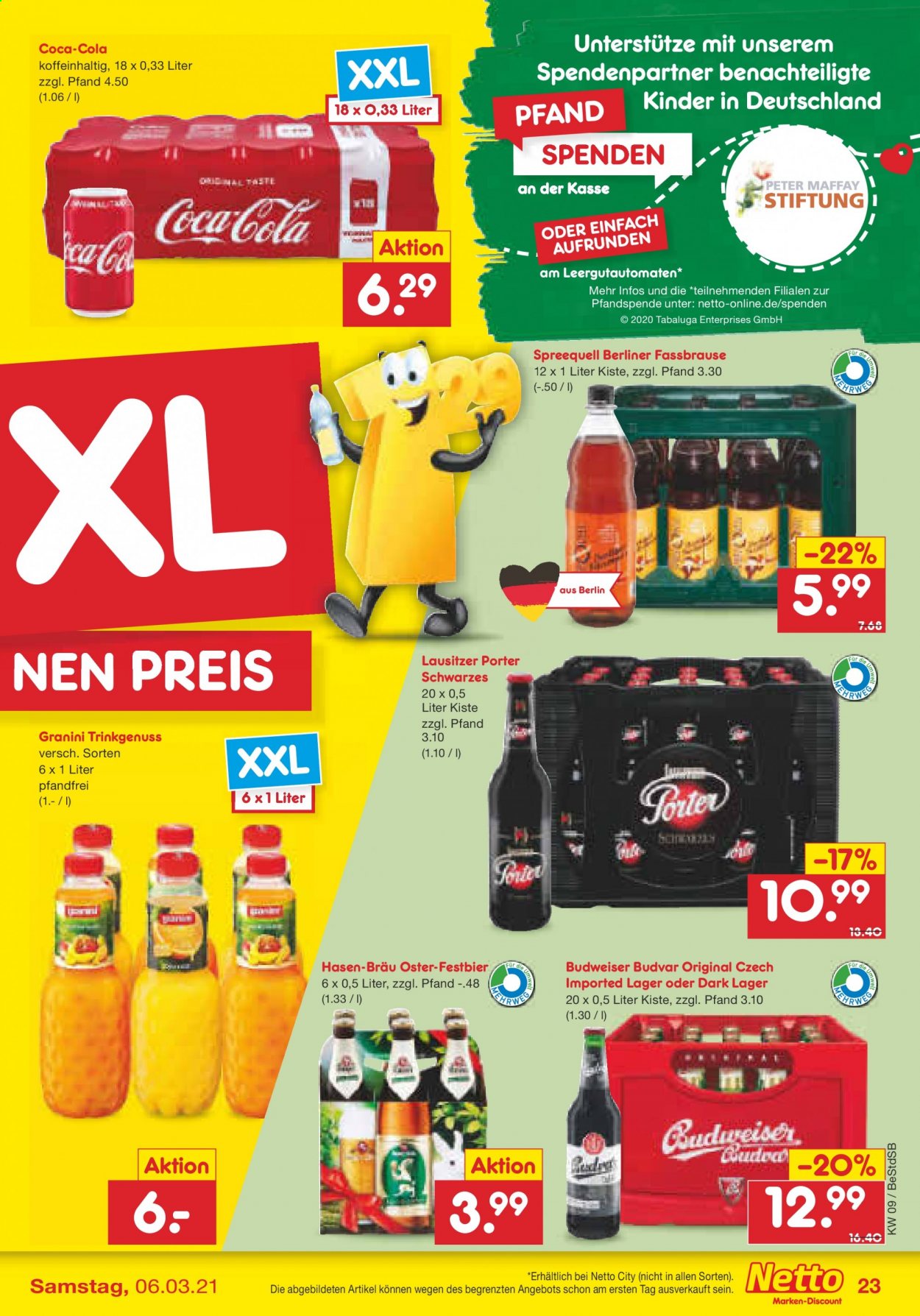 Netto Marken-Discount Prospekte  - 1.03.2021 - 6.03.2021. Seite 23