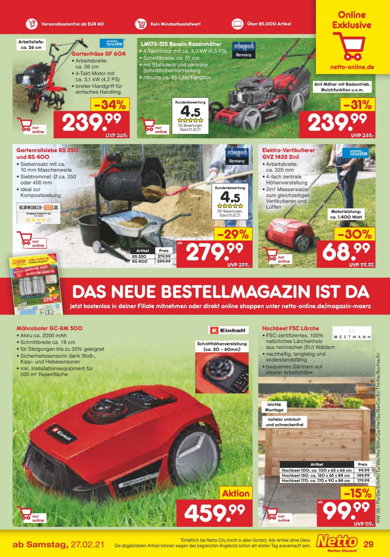 Netto Marken-Discount Prospekte  - 1.03.2021 - 6.03.2021. Seite 29