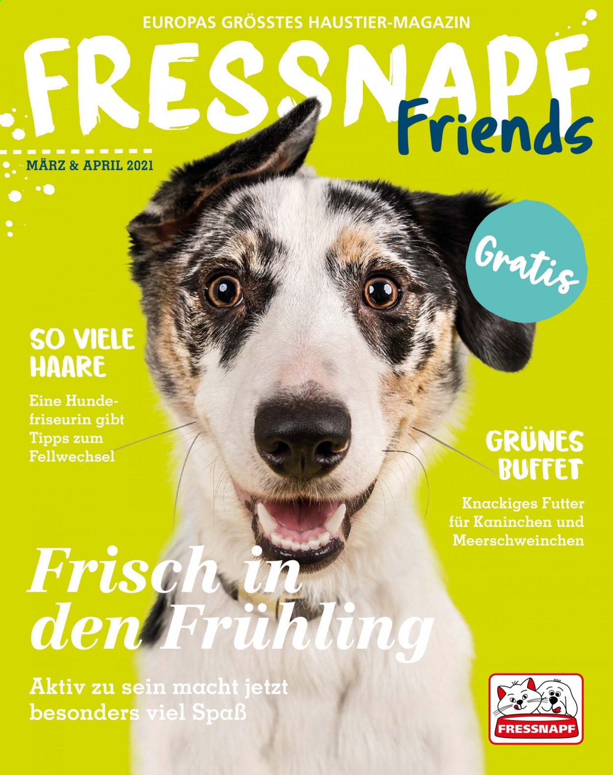 Fressnapf Prospekte  - 1.03.2021 - 30.04.2021. Seite 1
