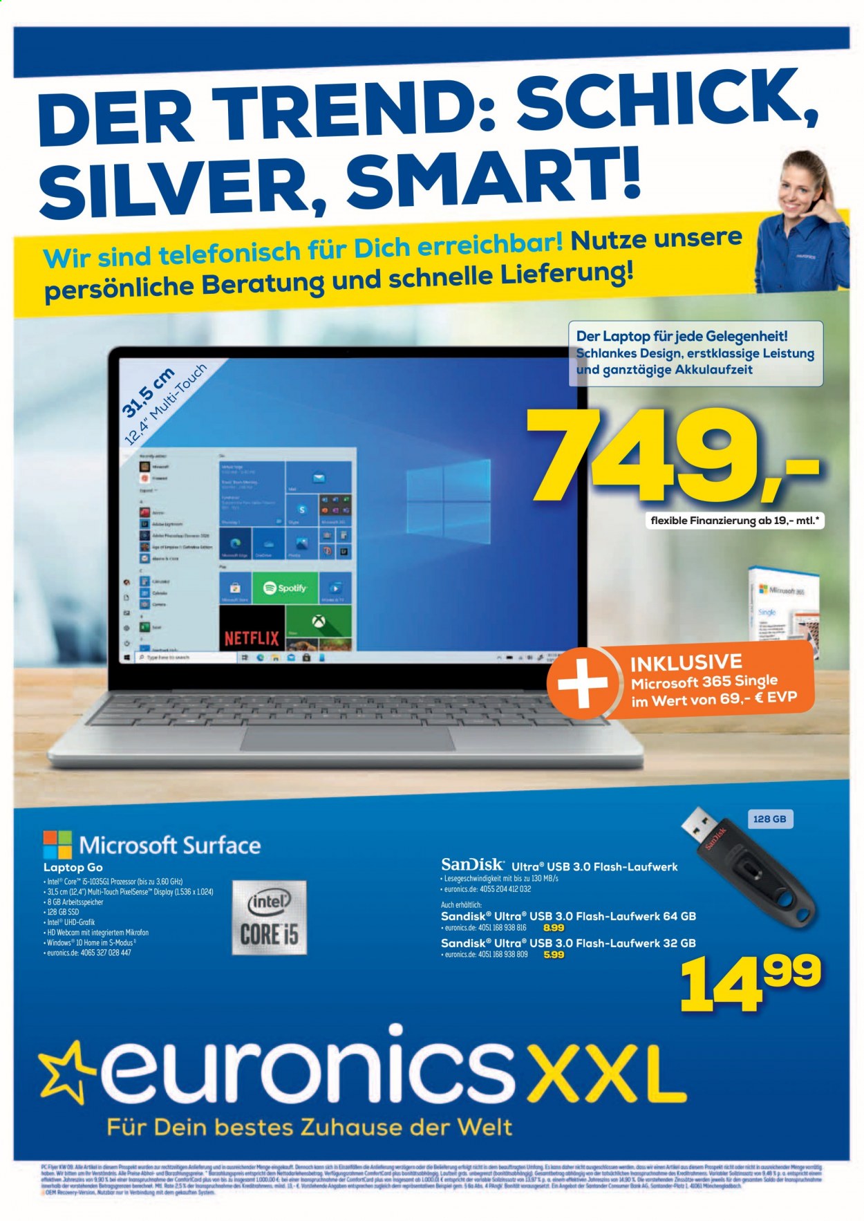 Euronics Prospekte  - 3.03.2021 - 16.03.2021. Seite 1