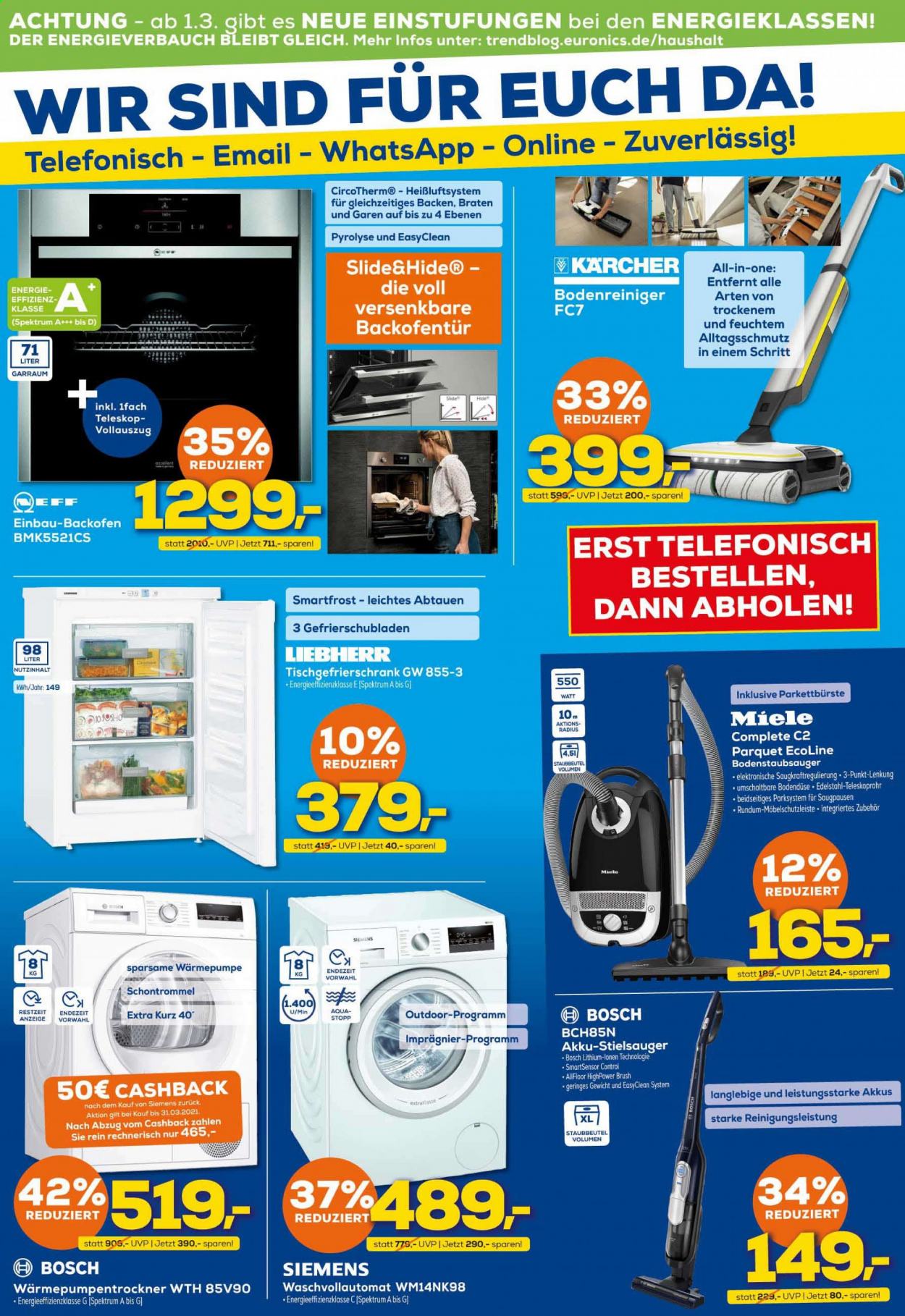 Euronics Prospekte  - 3.03.2021 - 9.03.2021. Seite 7