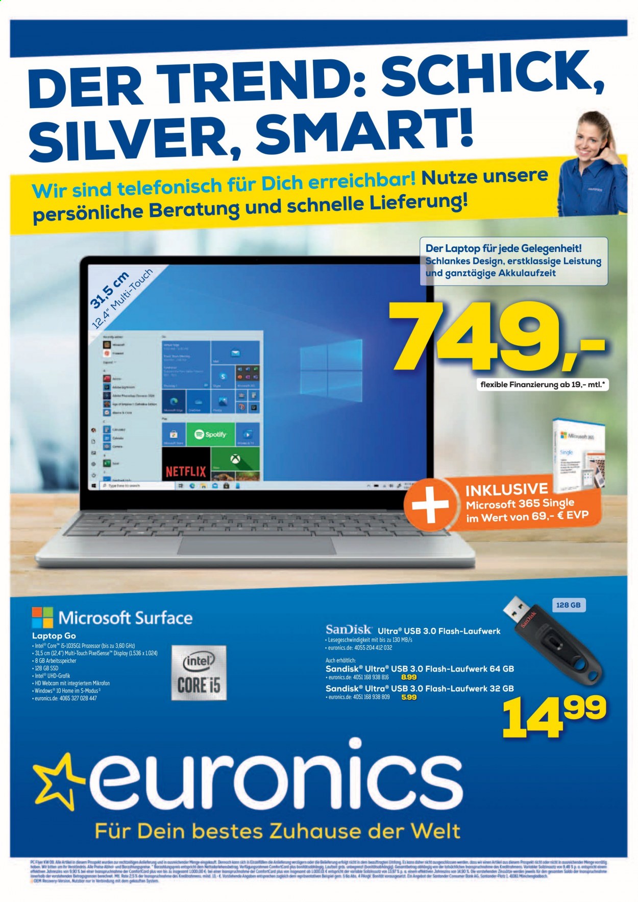 Euronics Prospekte  - 3.03.2021 - 16.03.2021. Seite 1