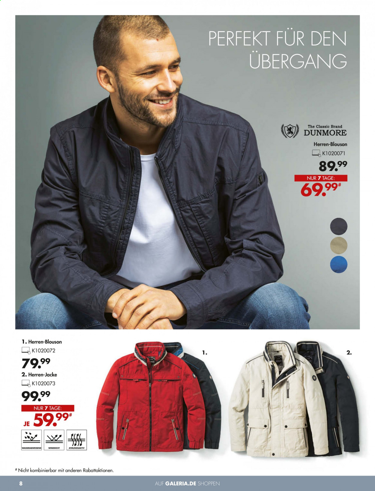 GALERIA Karstadt Kaufhof Prospekte  - 3.03.2021 - 9.03.2021. Seite 8