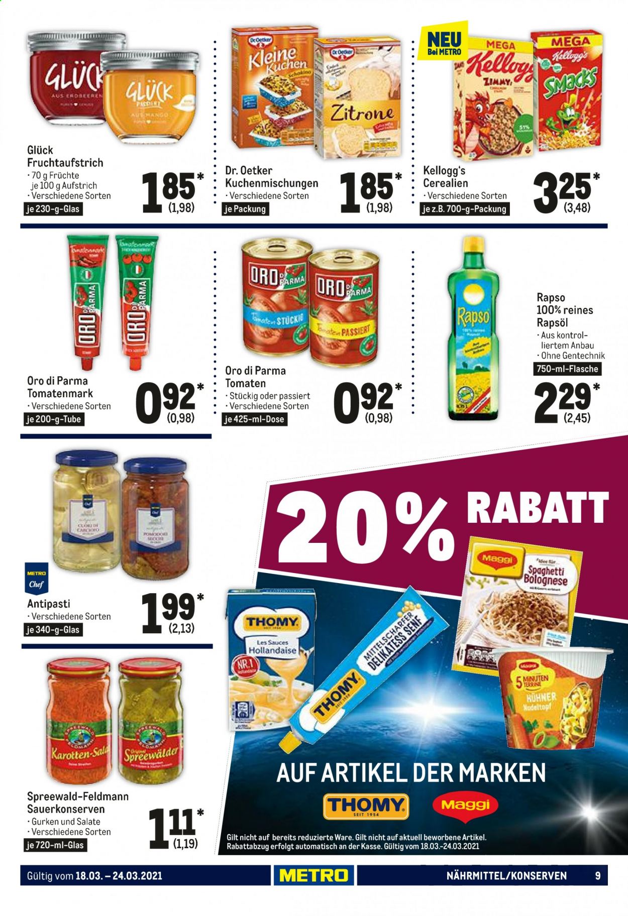 Metro Prospekte  - 18.03.2021 - 24.03.2021. Seite 9