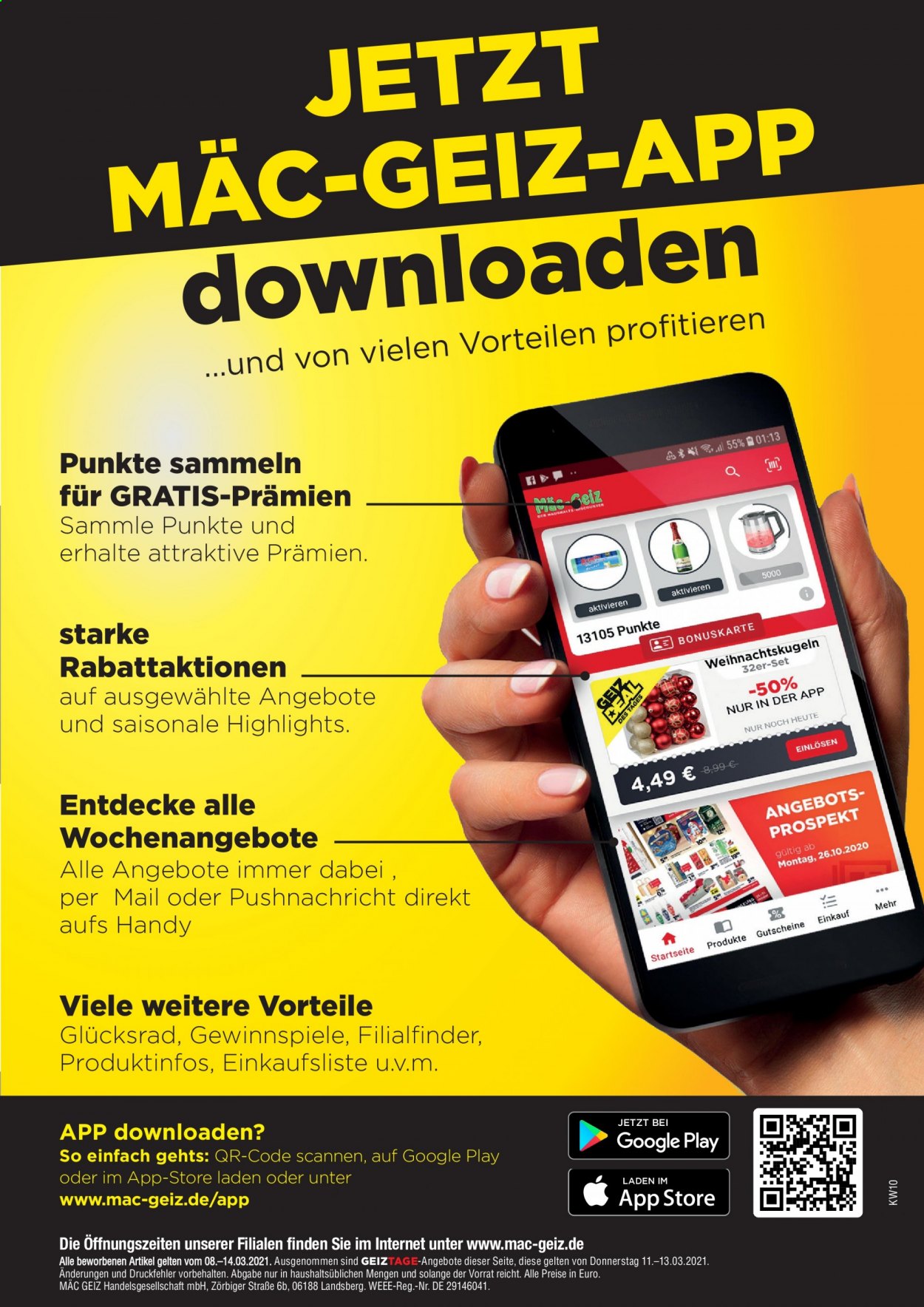 Mäc-Geiz Prospekte  - 8.03.2021 - 14.03.2021. Seite 11
