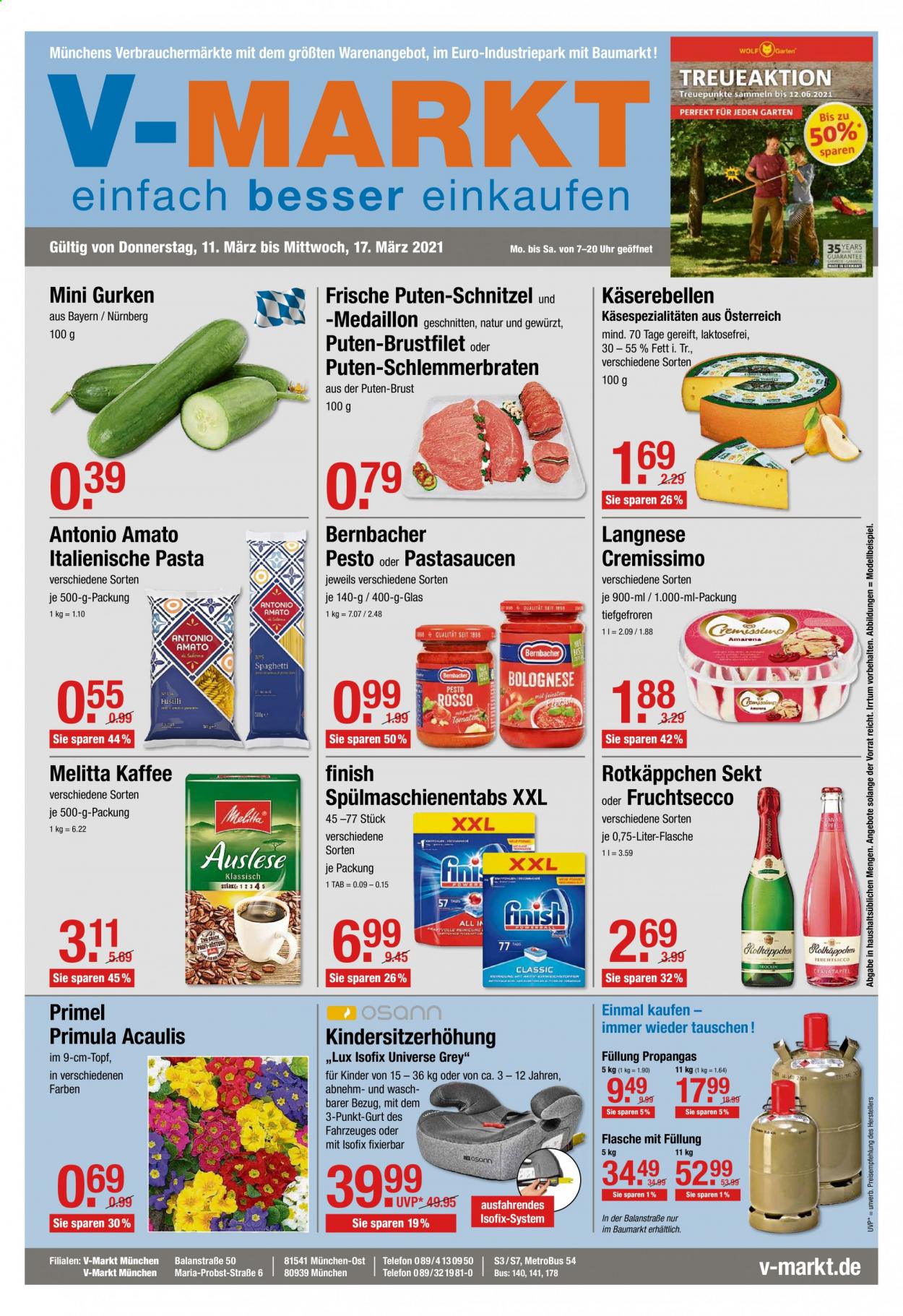 V-Markt Prospekte  - 11.03.2021 - 17.03.2021. Seite 1