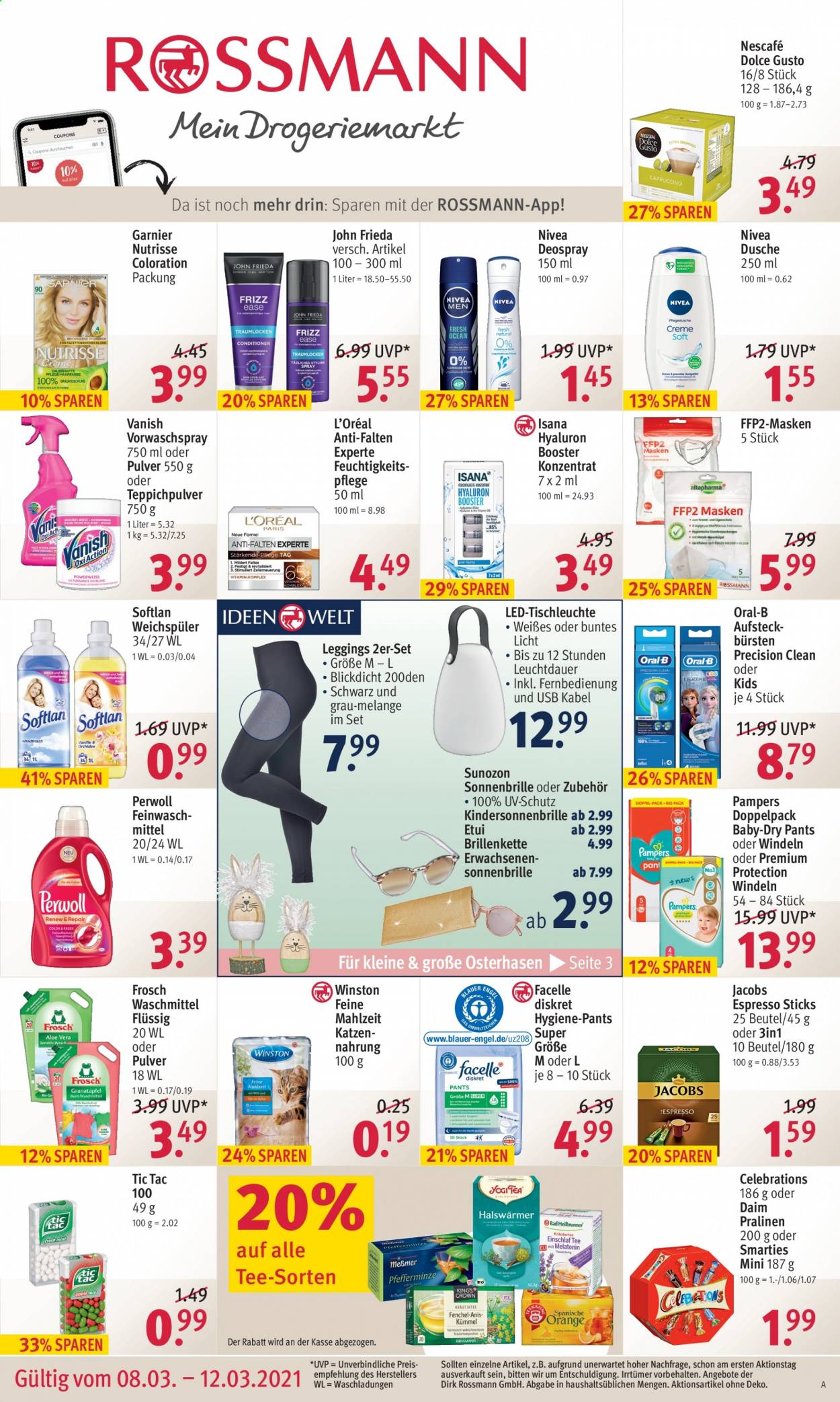 Rossmann Prospekte  - 8.03.2021 - 12.03.2021. Seite 1