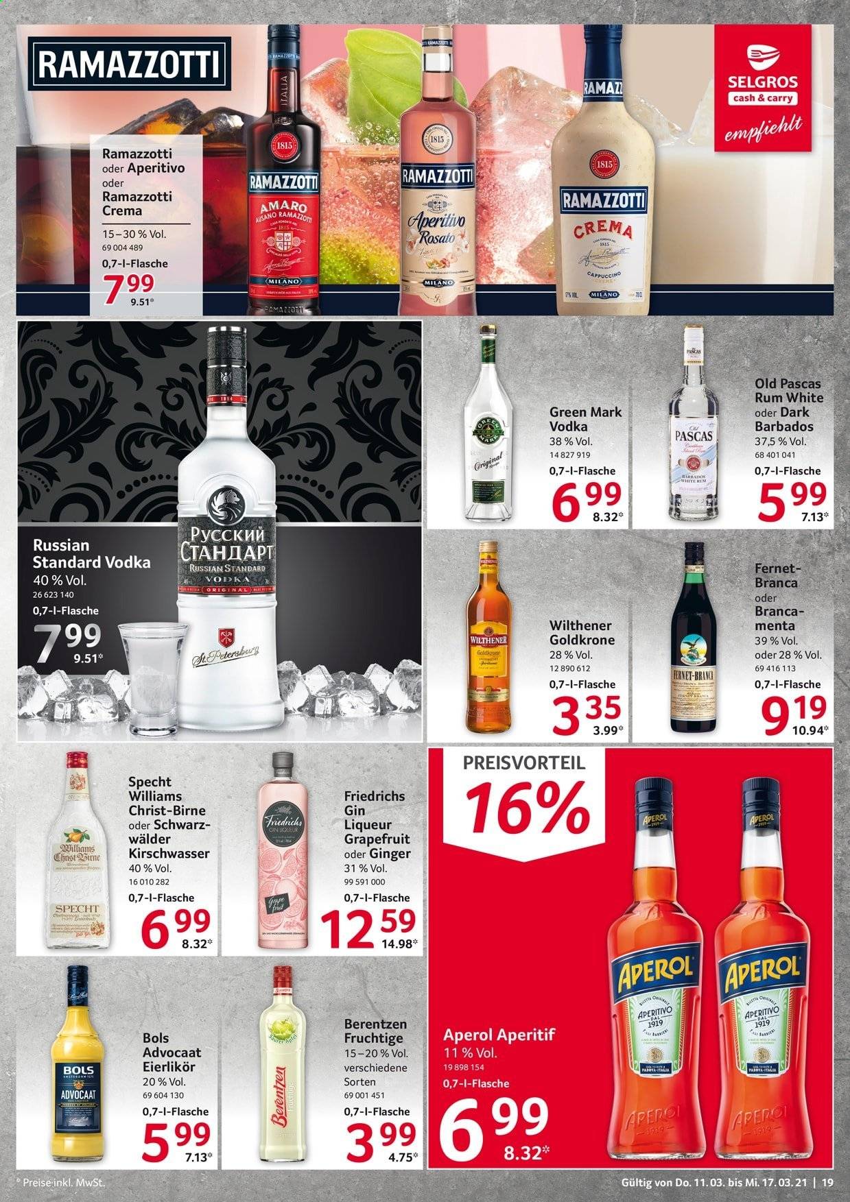 Selgros Prospekte  - 11.03.2021 - 17.03.2021. Seite 19