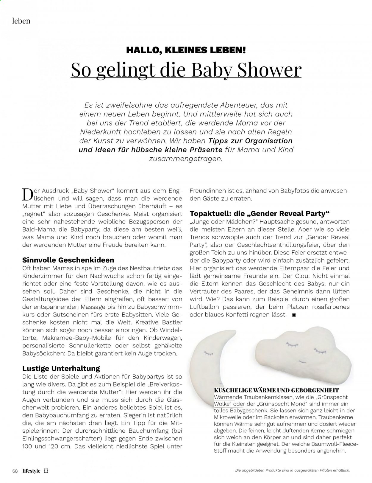 thumbnail - Prospekte Müller - Produkte in Aktion - Torte, Luftballon, Kinderwagen. Seite 68.