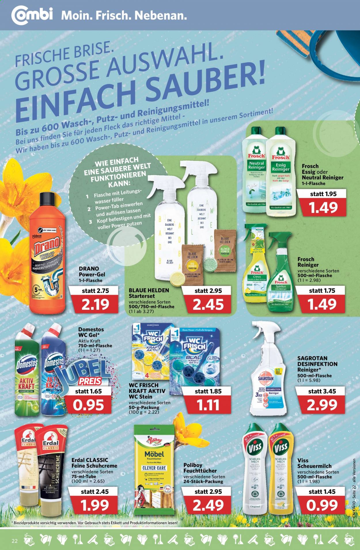 Combi Prospekte  - 8.03.2021 - 13.03.2021. Seite 22