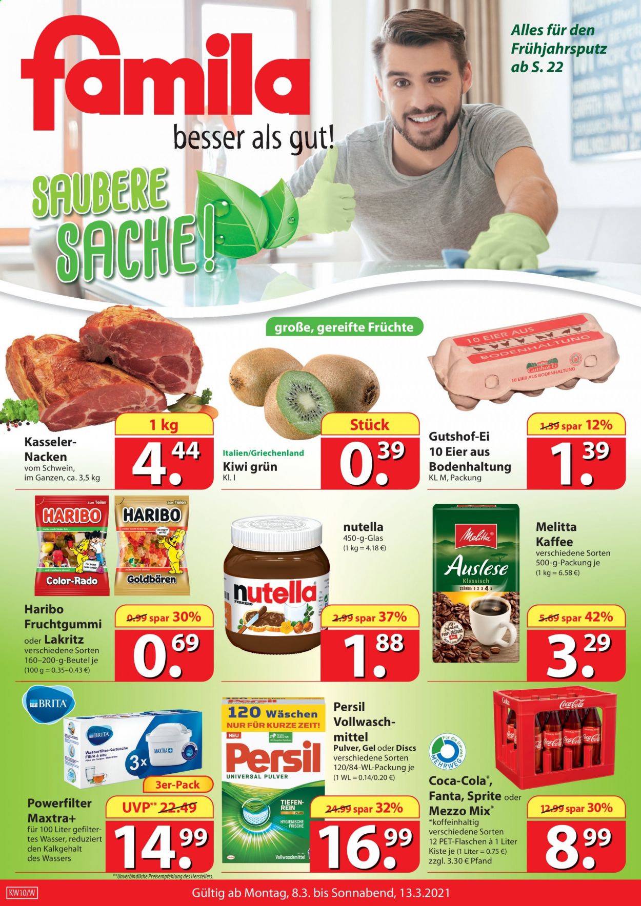 famila Prospekte  - 8.03.2021 - 13.03.2021. Seite 1