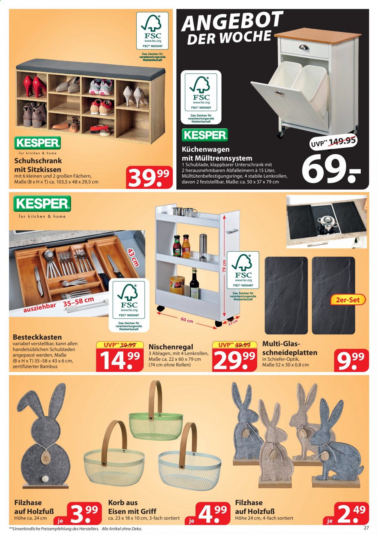 famila Prospekte  - 8.03.2021 - 13.03.2021. Seite 27