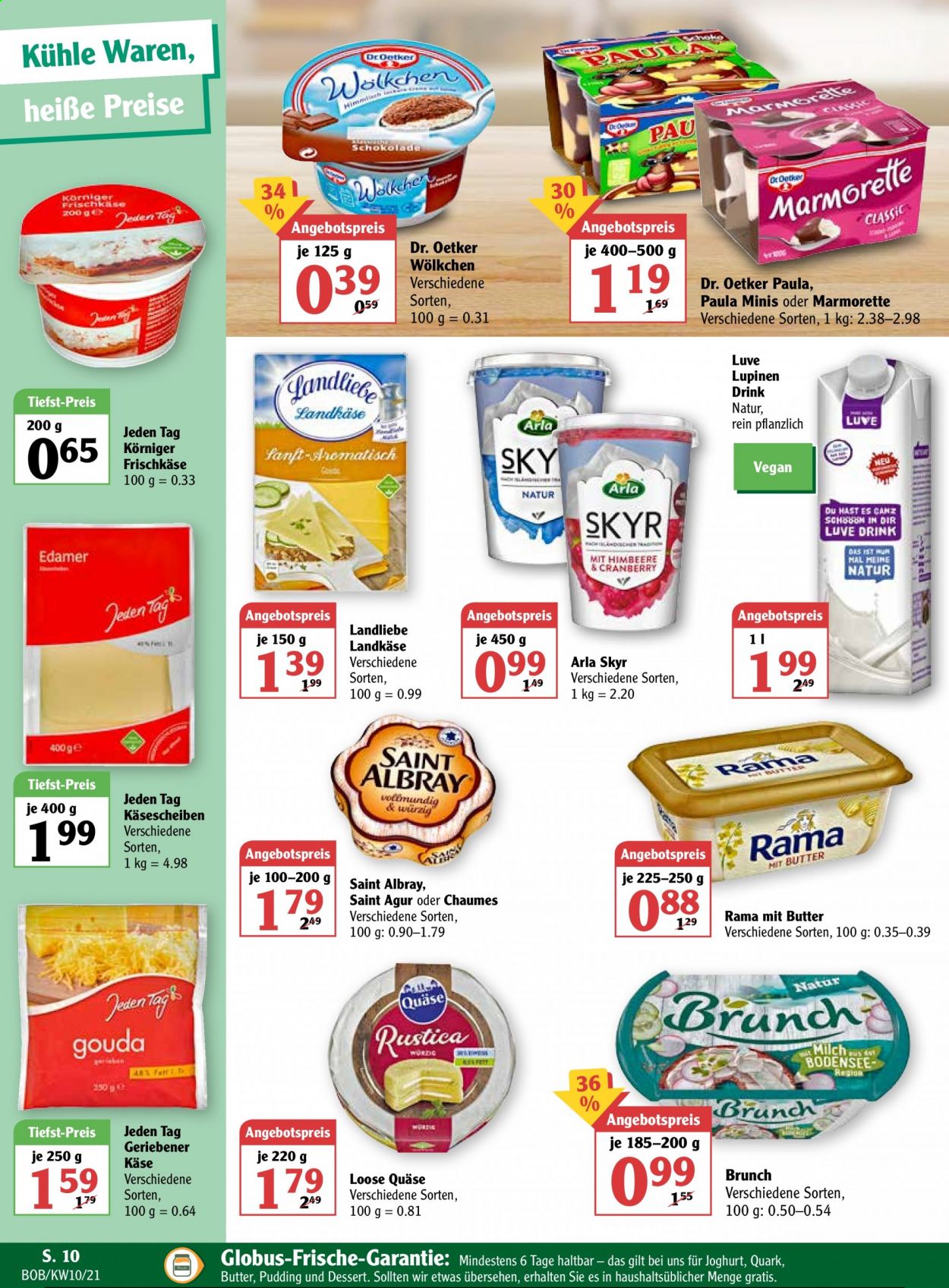 Globus Prospekte  - 8.03.2021 - 13.03.2021. Seite 10
