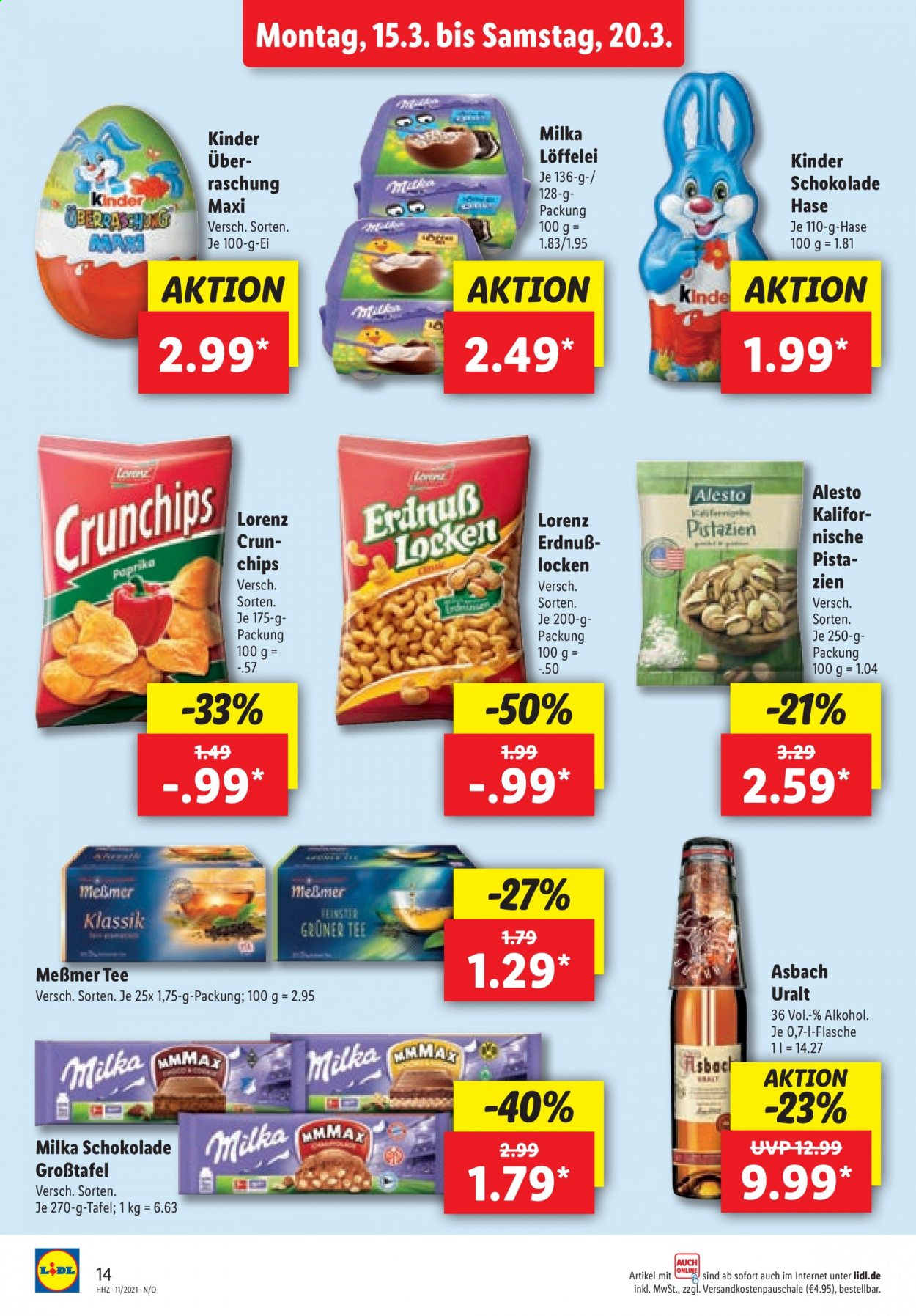 Lidl Prospekte  - 15.03.2021 - 20.03.2021. Seite 14