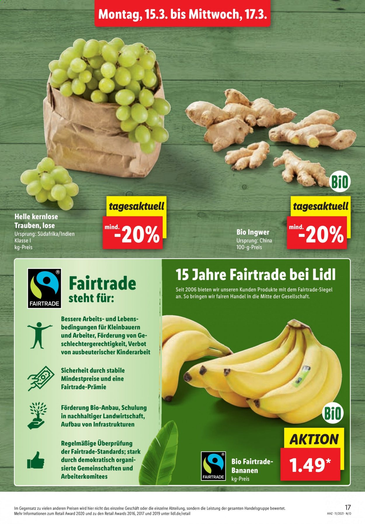 Lidl Prospekte  - 15.03.2021 - 20.03.2021. Seite 17
