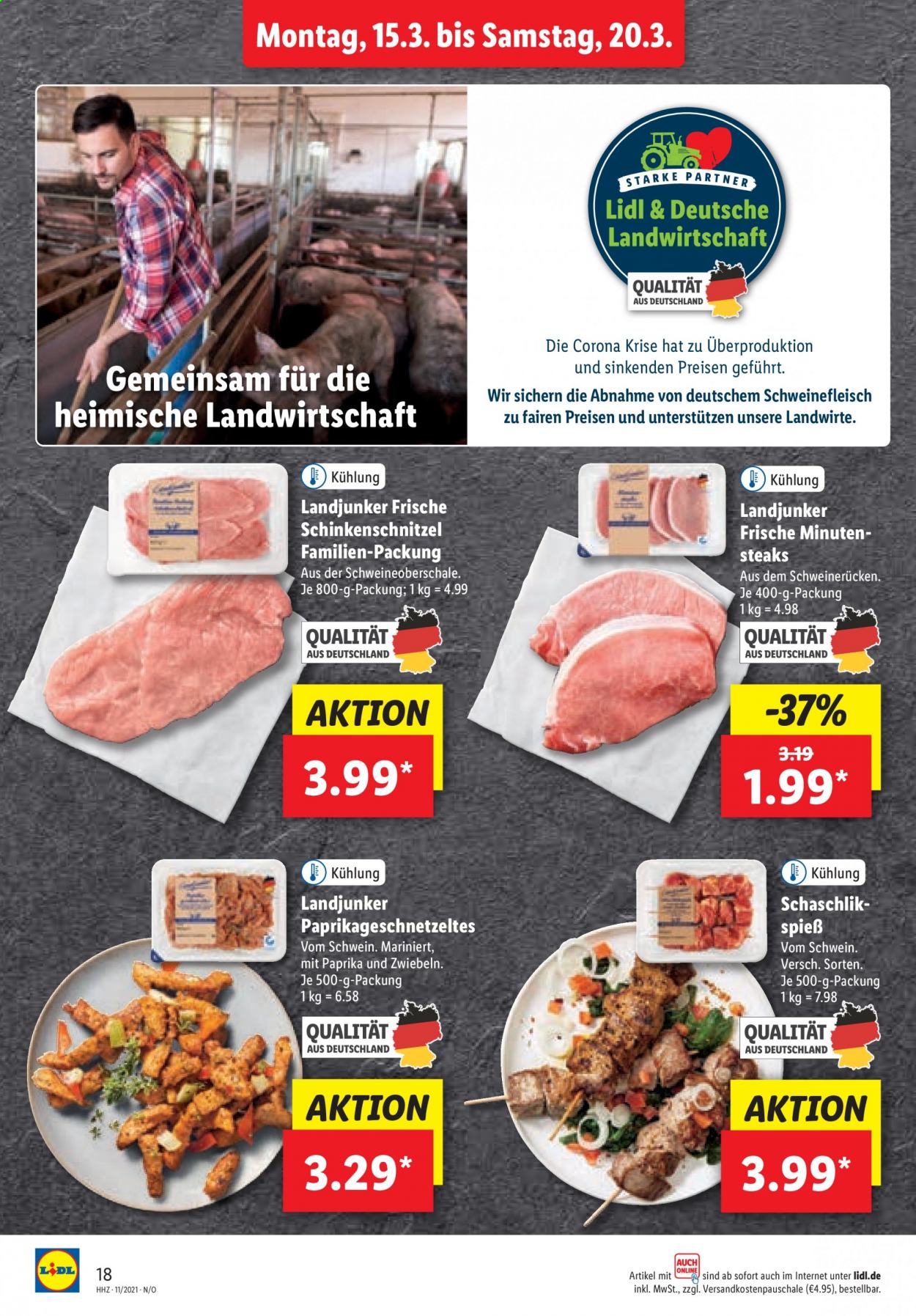 Lidl Prospekte  - 15.03.2021 - 20.03.2021. Seite 18