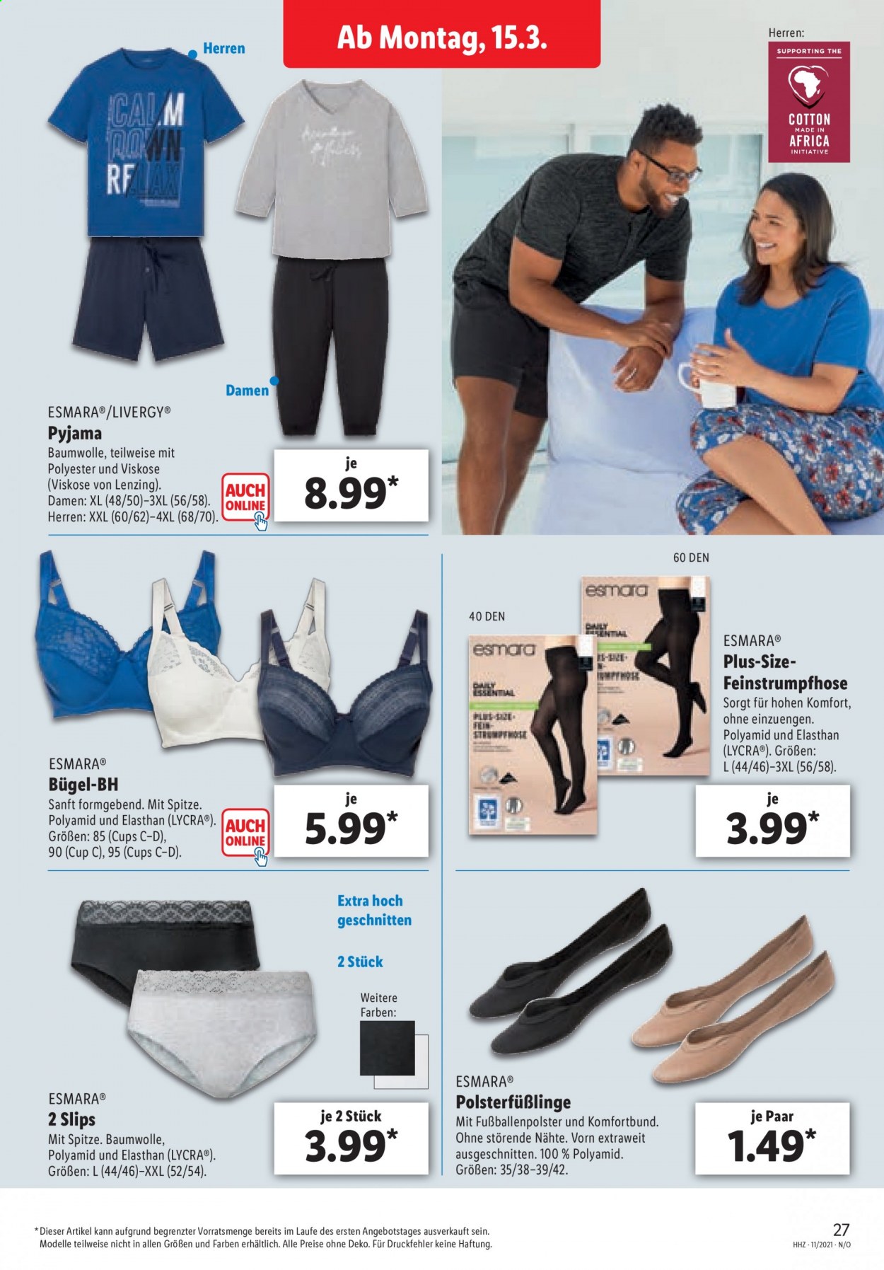 Lidl Prospekte  - 15.03.2021 - 20.03.2021. Seite 27