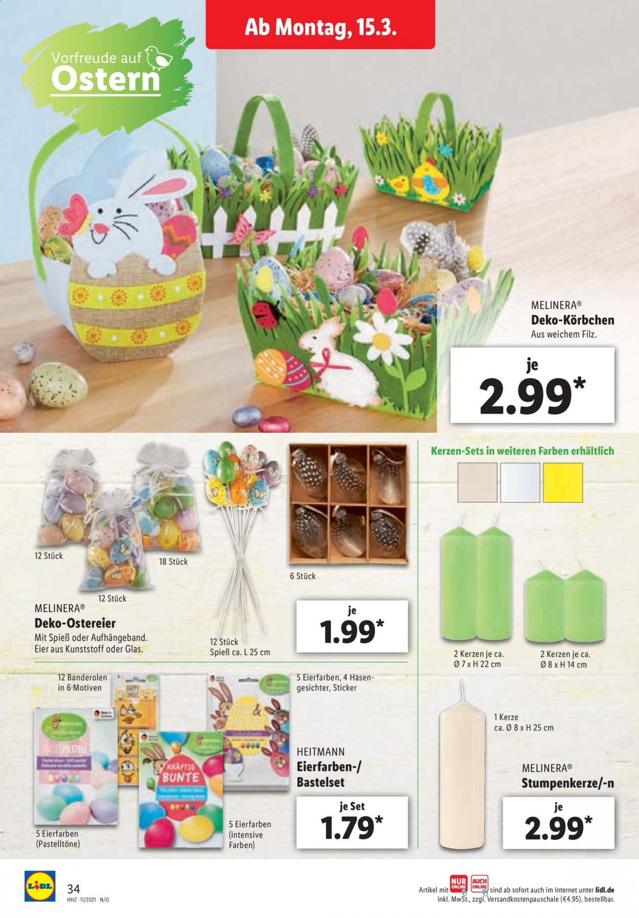Lidl Prospekte  - 15.03.2021 - 20.03.2021. Seite 34