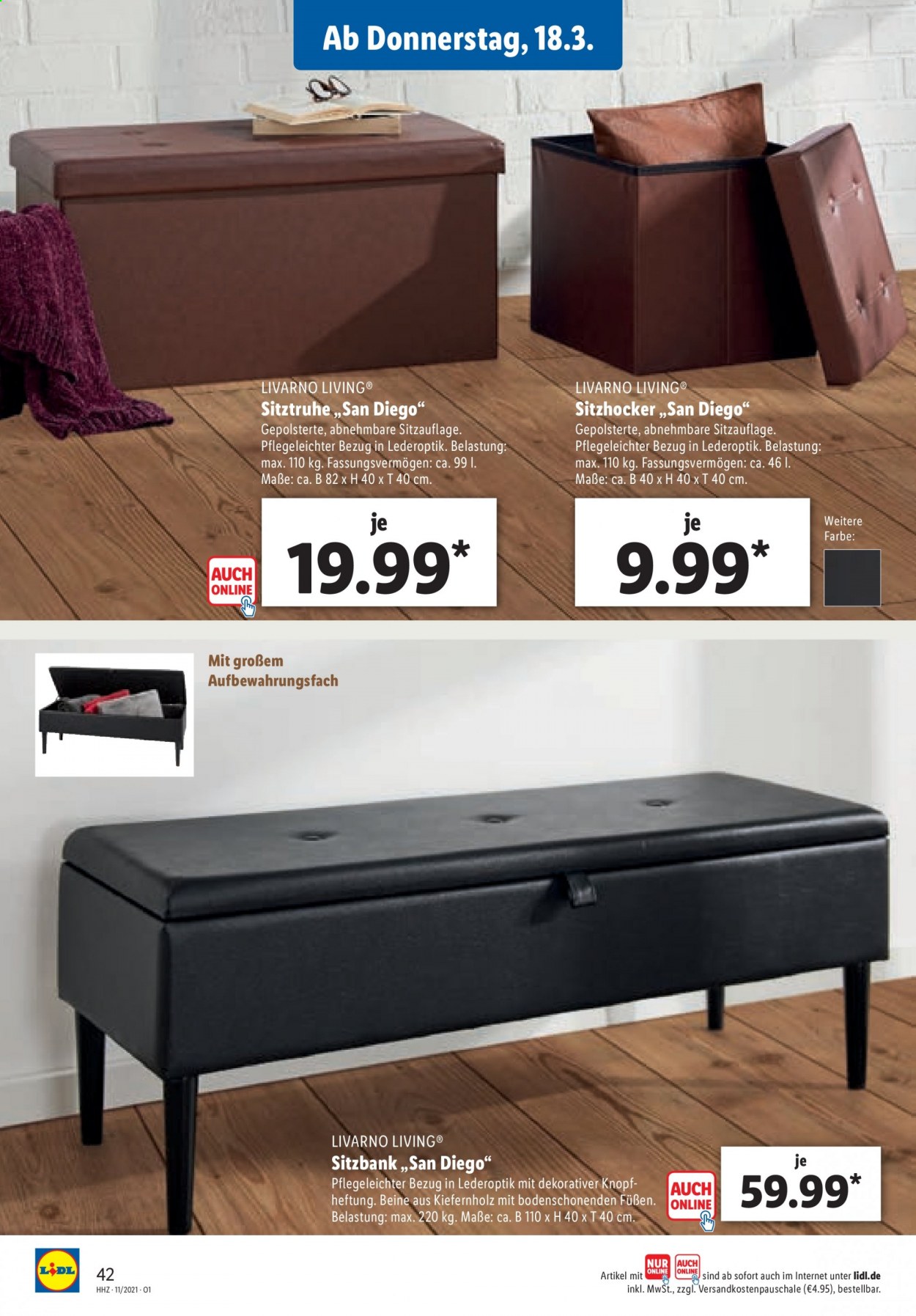 Lidl Prospekte  - 15.03.2021 - 20.03.2021. Seite 42