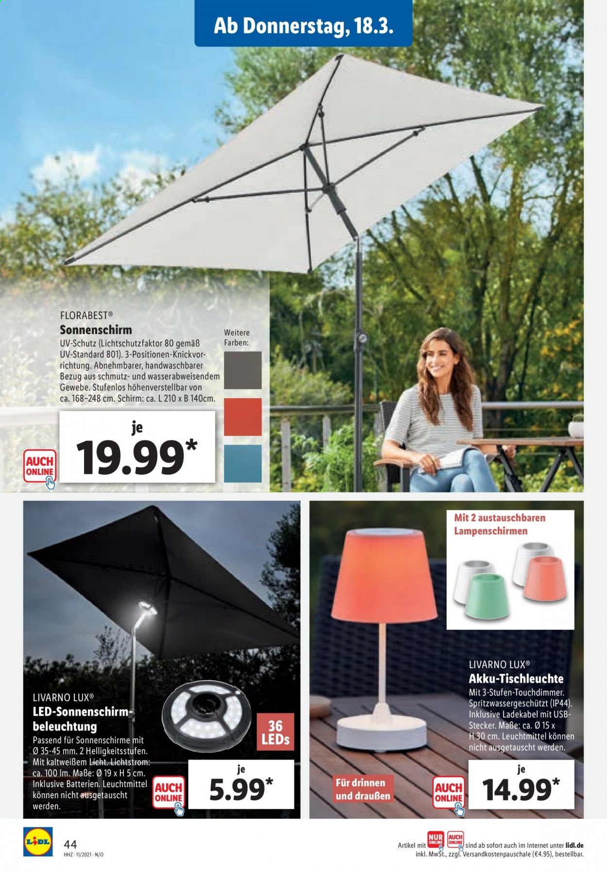 Lidl Prospekte  - 15.03.2021 - 20.03.2021. Seite 44