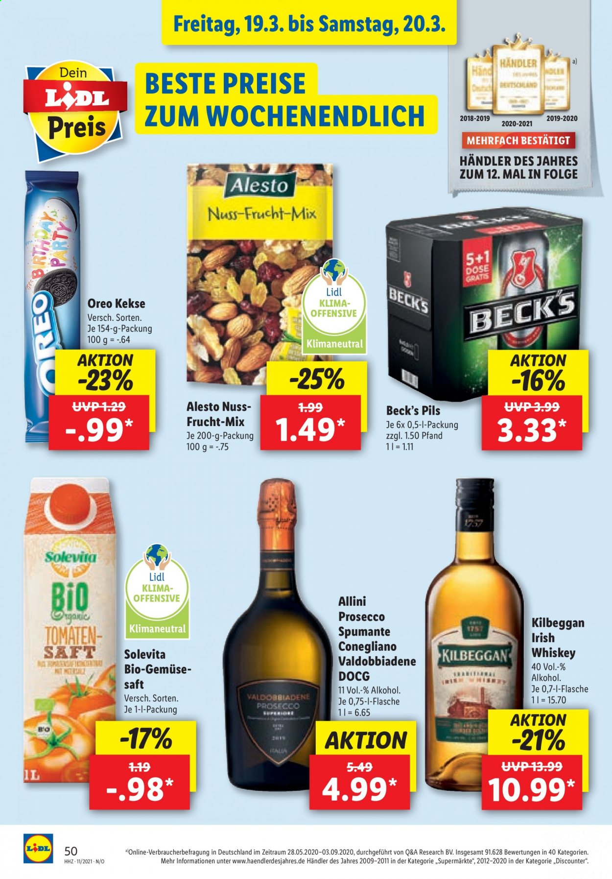 Lidl Prospekte  - 15.03.2021 - 20.03.2021. Seite 50