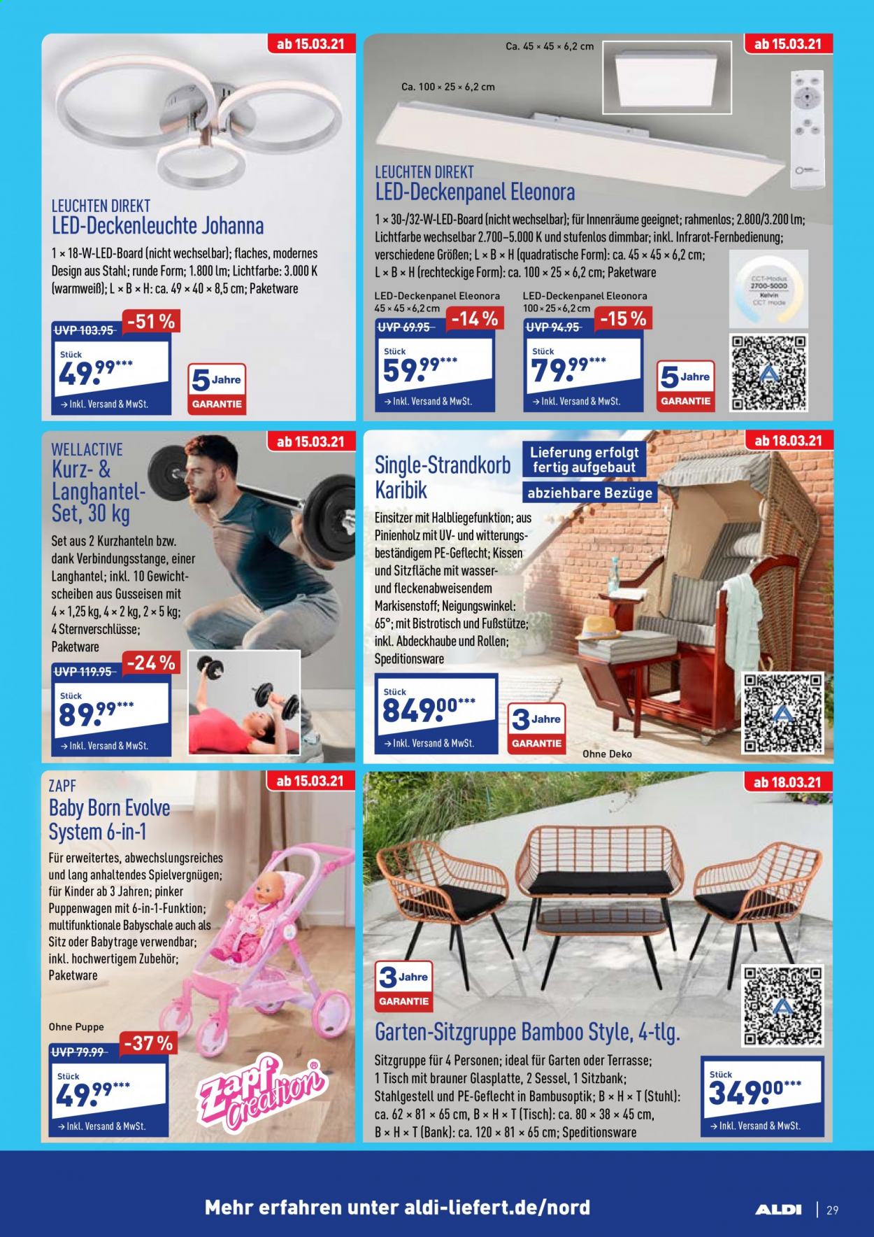 ALDI Nord Prospekte  - 15.03.2021 - 20.03.2021. Seite 29