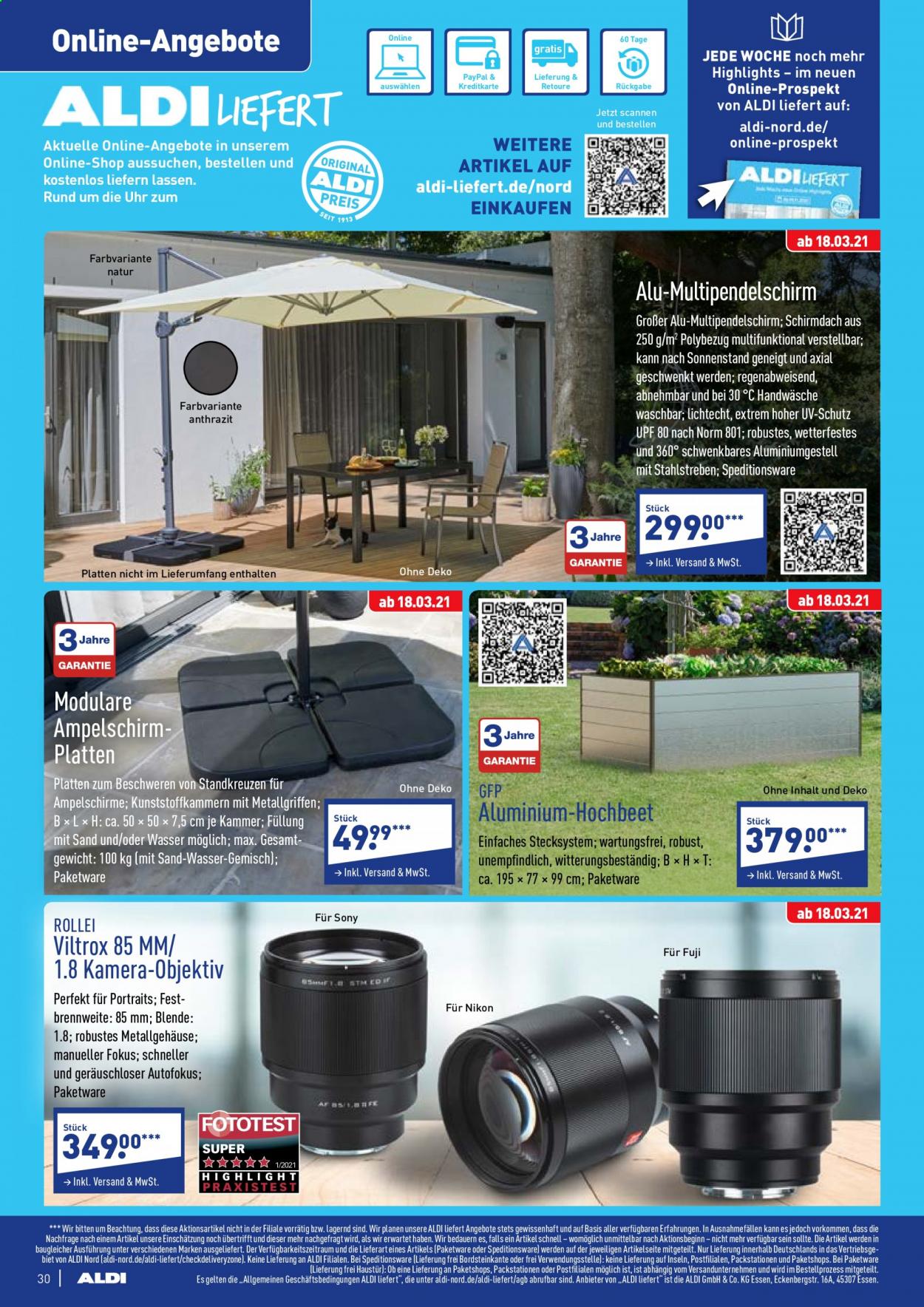 ALDI Nord Prospekte  - 15.03.2021 - 20.03.2021. Seite 30