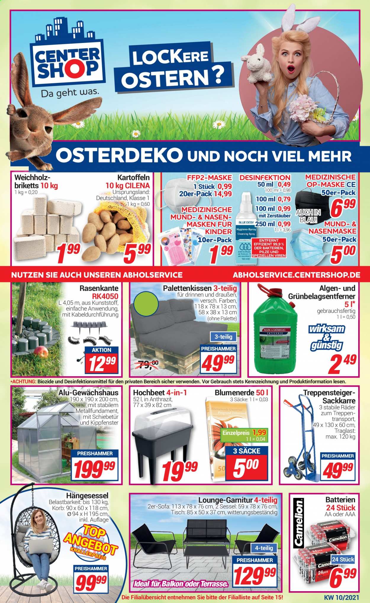 CENTERSHOP Prospekte  - 8.03.2021 - 13.03.2021. Seite 1