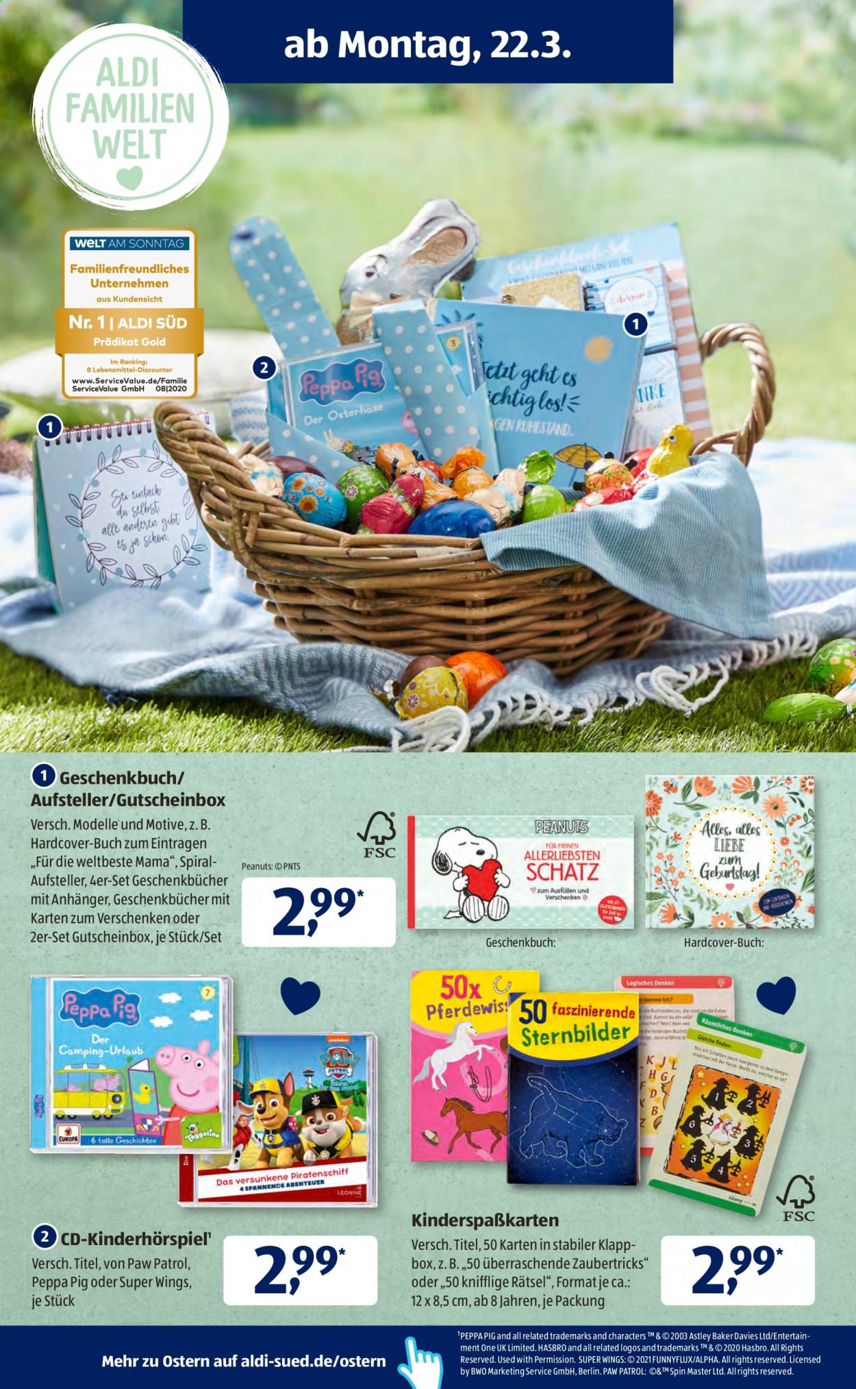 ALDI SÜD Prospekte  - 22.03.2021 - 27.03.2021. Seite 2