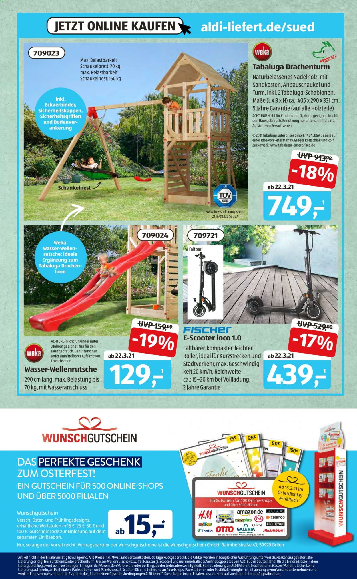 ALDI SÜD Prospekte  - 22.03.2021 - 27.03.2021. Seite 5